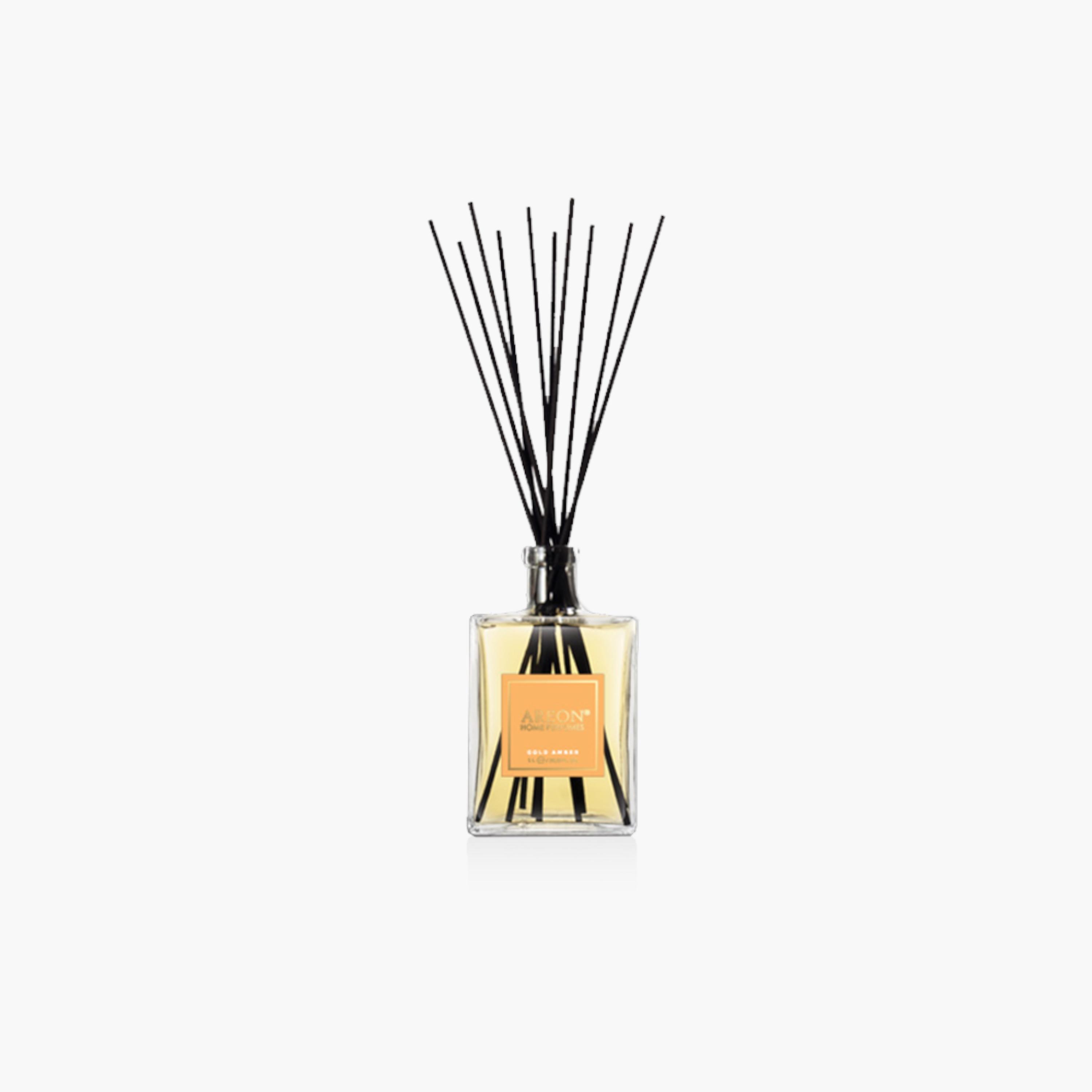 Areon Premium Gold Amber Home Perfume Diffuser -  1 L-household-homefragrance-reeddiffusers-image-1