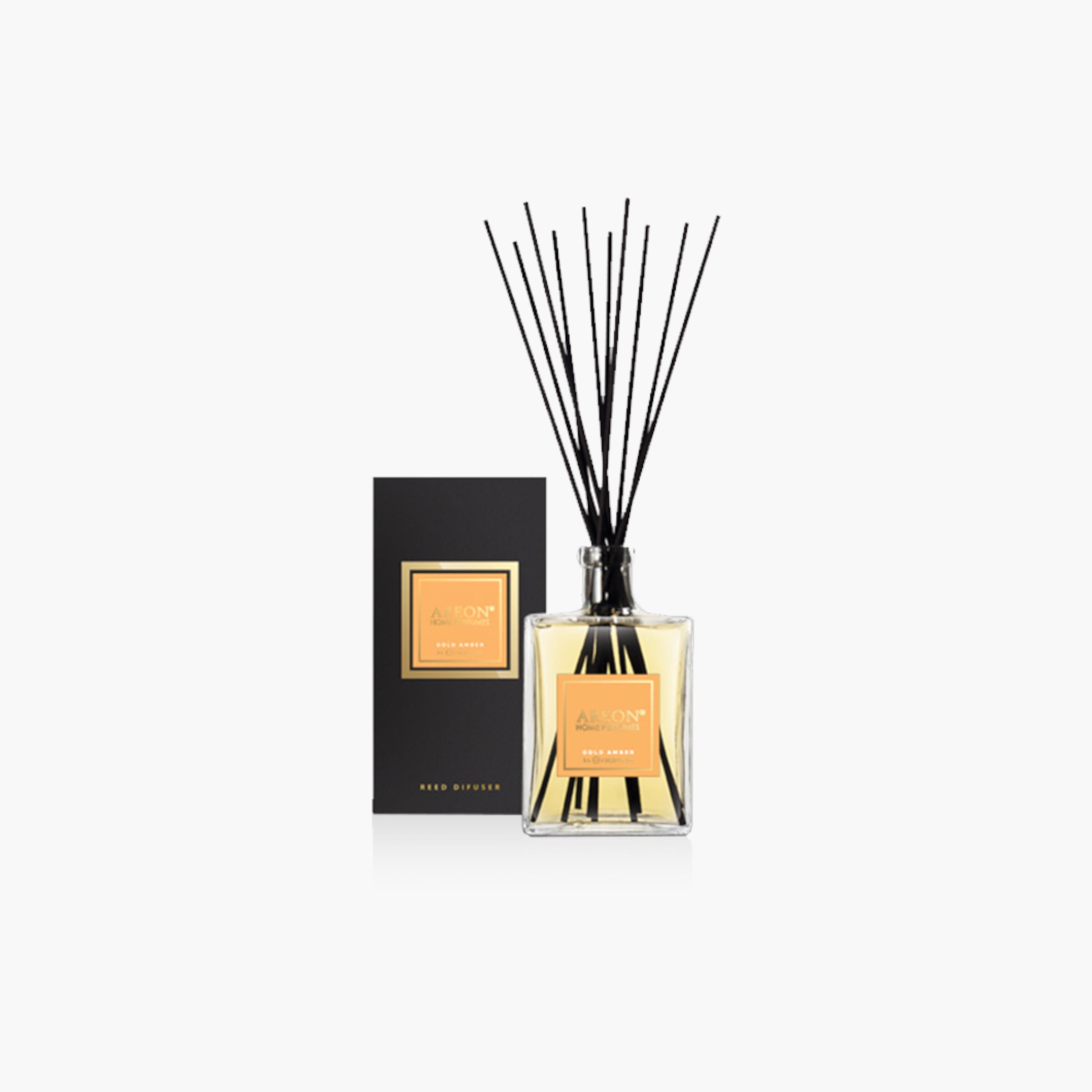 Areon Premium Gold Amber Home Perfume Diffuser -  1 L-household-homefragrance-reeddiffusers-image-2