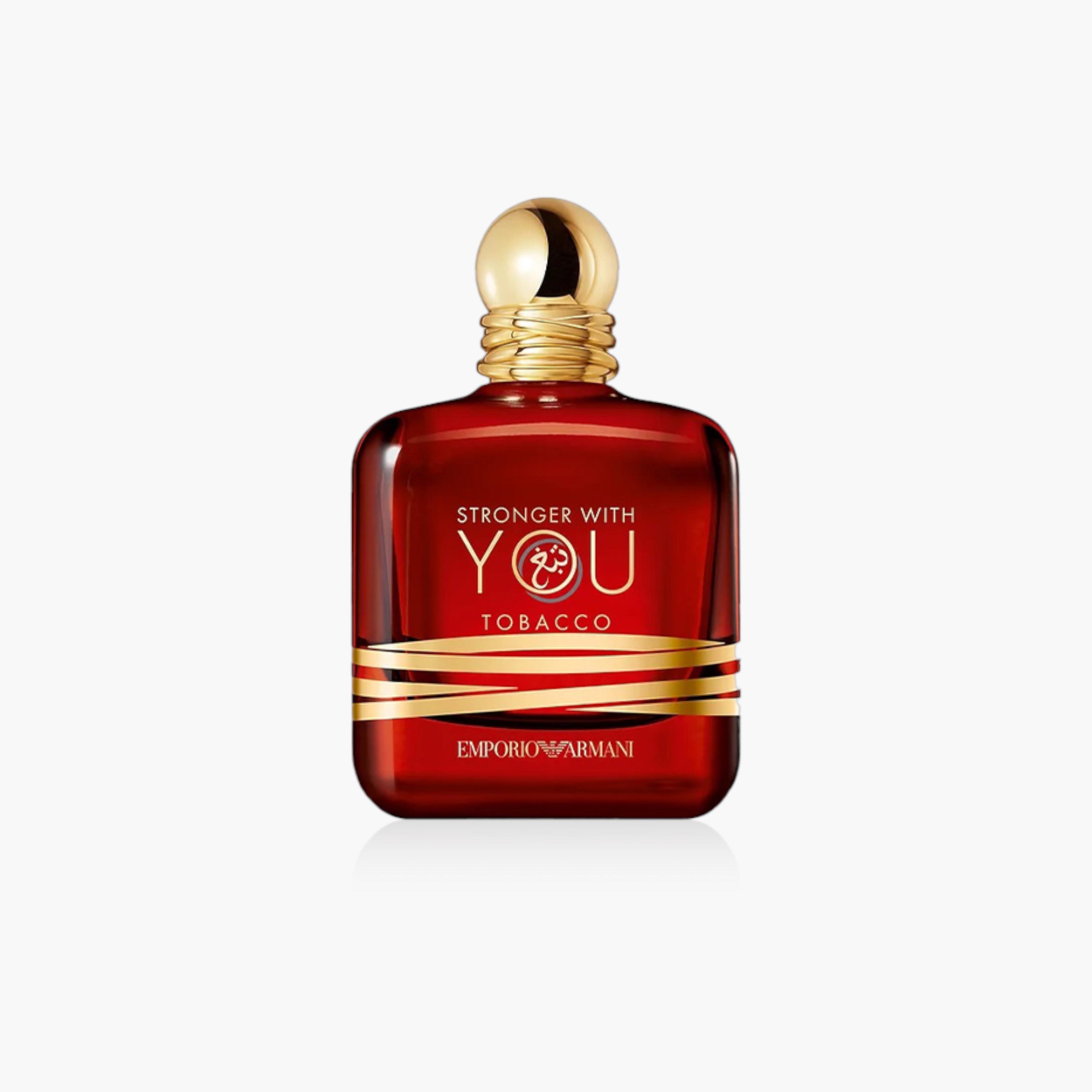 Giorgio Armani Stronger With You Tobacco Eau de Parfum for Men - 100 ml-beautyandpersonalcare-fragrance-men-image-1