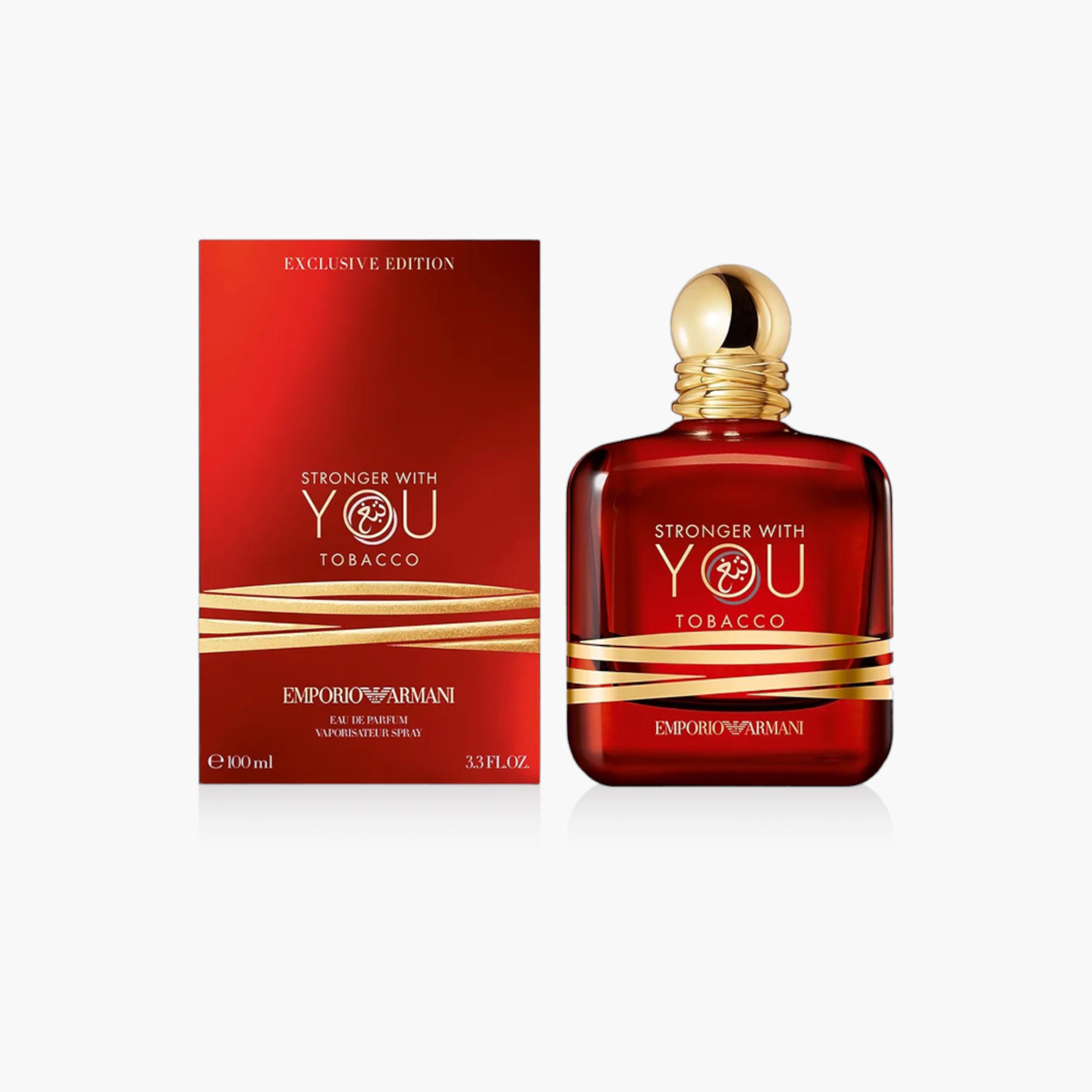 Giorgio Armani Stronger With You Tobacco Eau de Parfum for Men - 100 ml-beautyandpersonalcare-fragrance-men-image-2