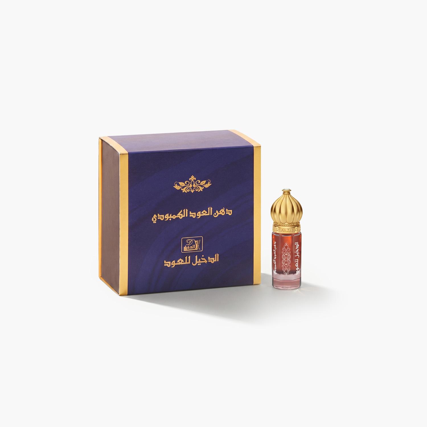 Al Dakheel Oud Kambodian Dehn Oud Perfume Oil - 3 ml-beautyandpersonalcare-fragrance-unisex-image-2