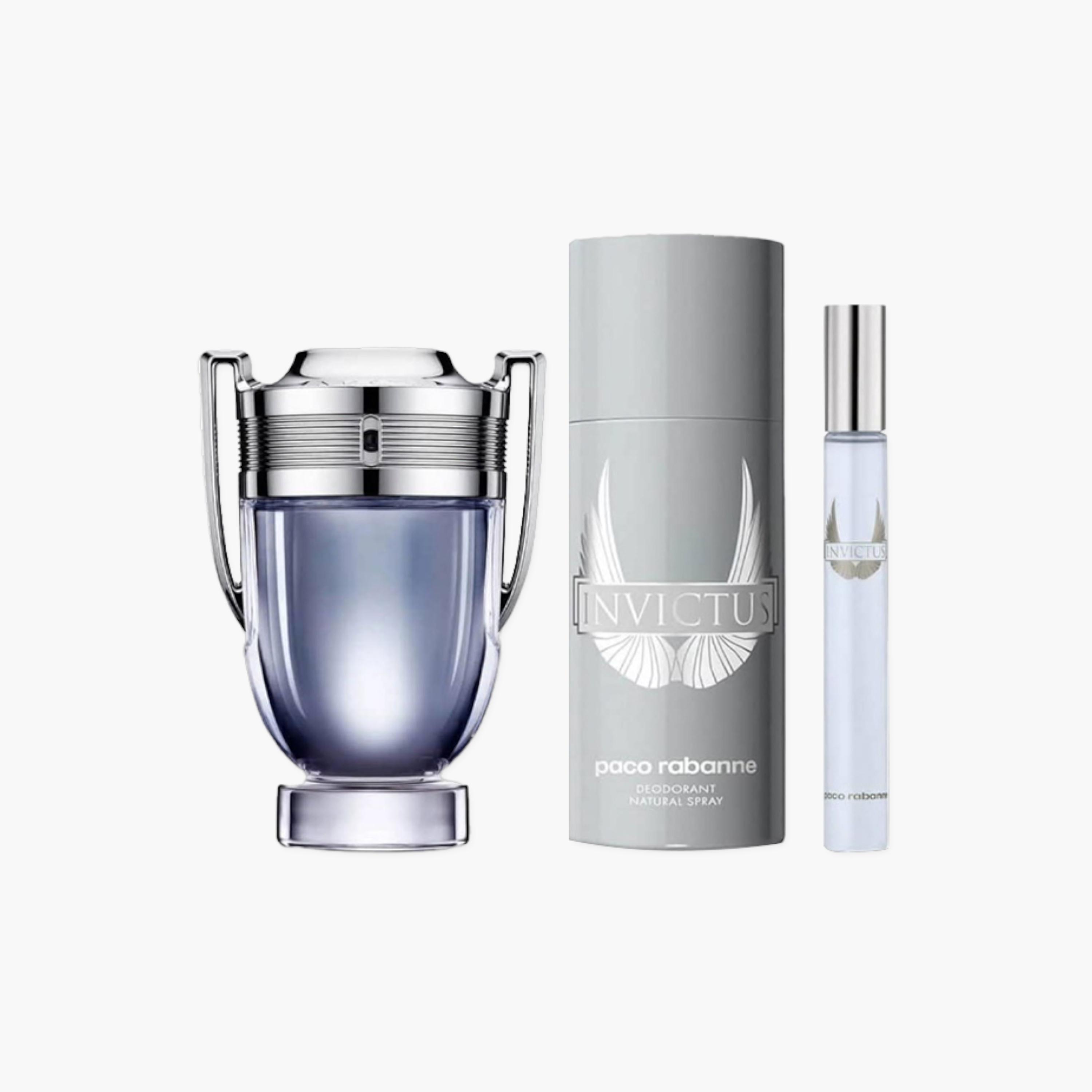 Paco Rabanne Invictus 3-Piece Perfume for Men Gift Set-beautyandpersonalcare-fragrance-men-image-1