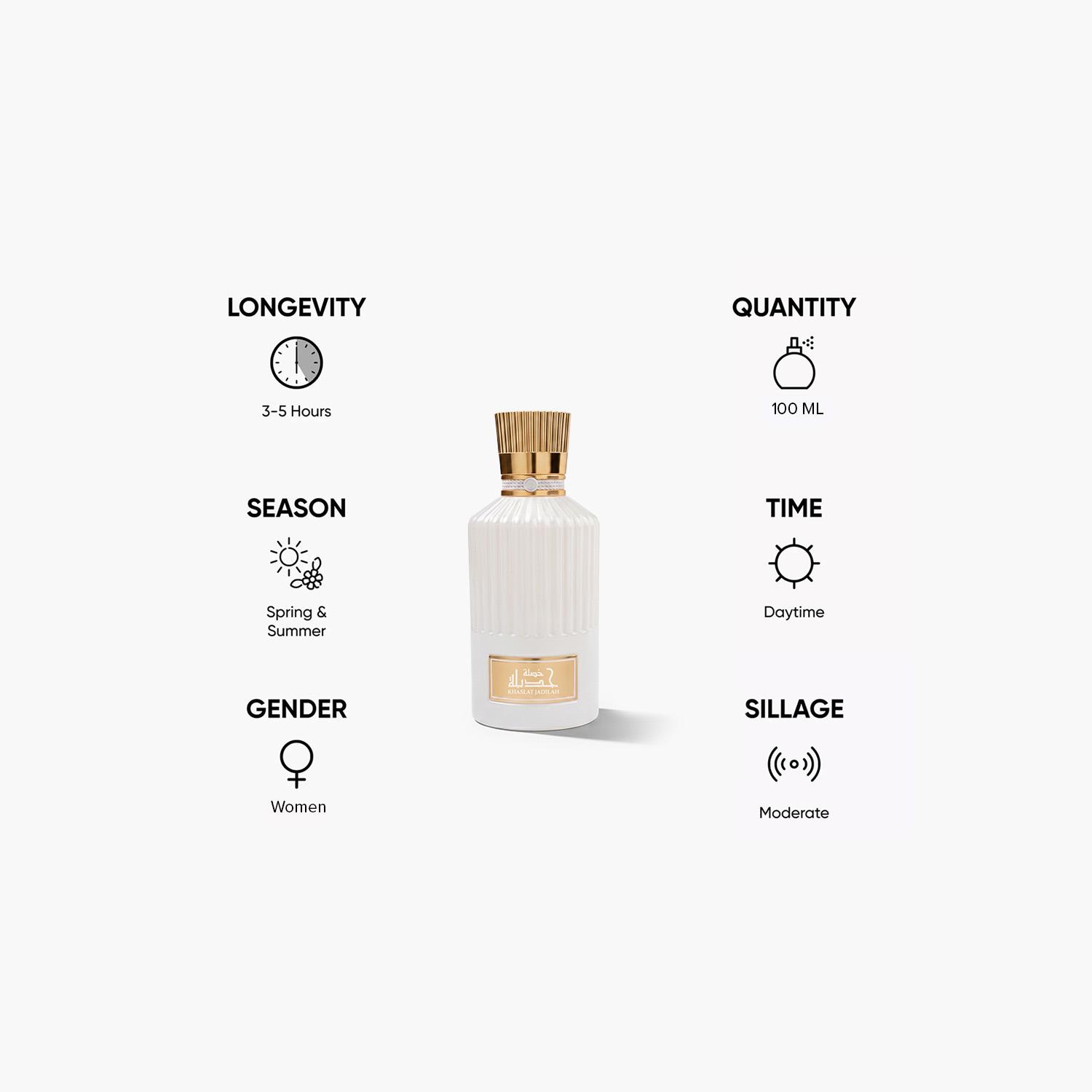 Al Dakheel Oud Khaslat Jadilah Eau de Parfum for Women - 100 ml-beautyandpersonalcare-fragrance-women-image-5