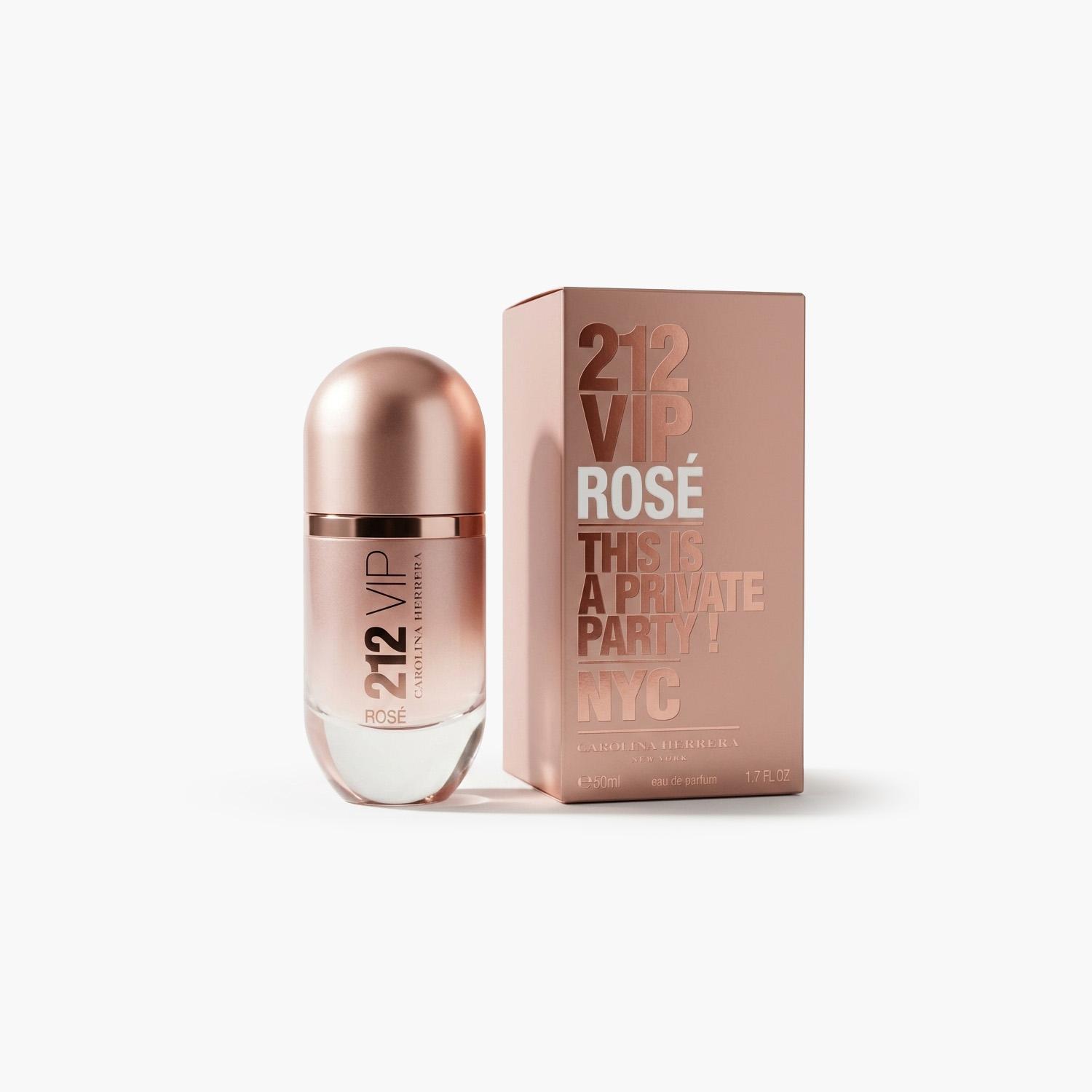 Carolina Herrera 212 Vip Rose Eau de Parfum for Women - 50 ml-beautyandpersonalcare-fragrance-women-image-2