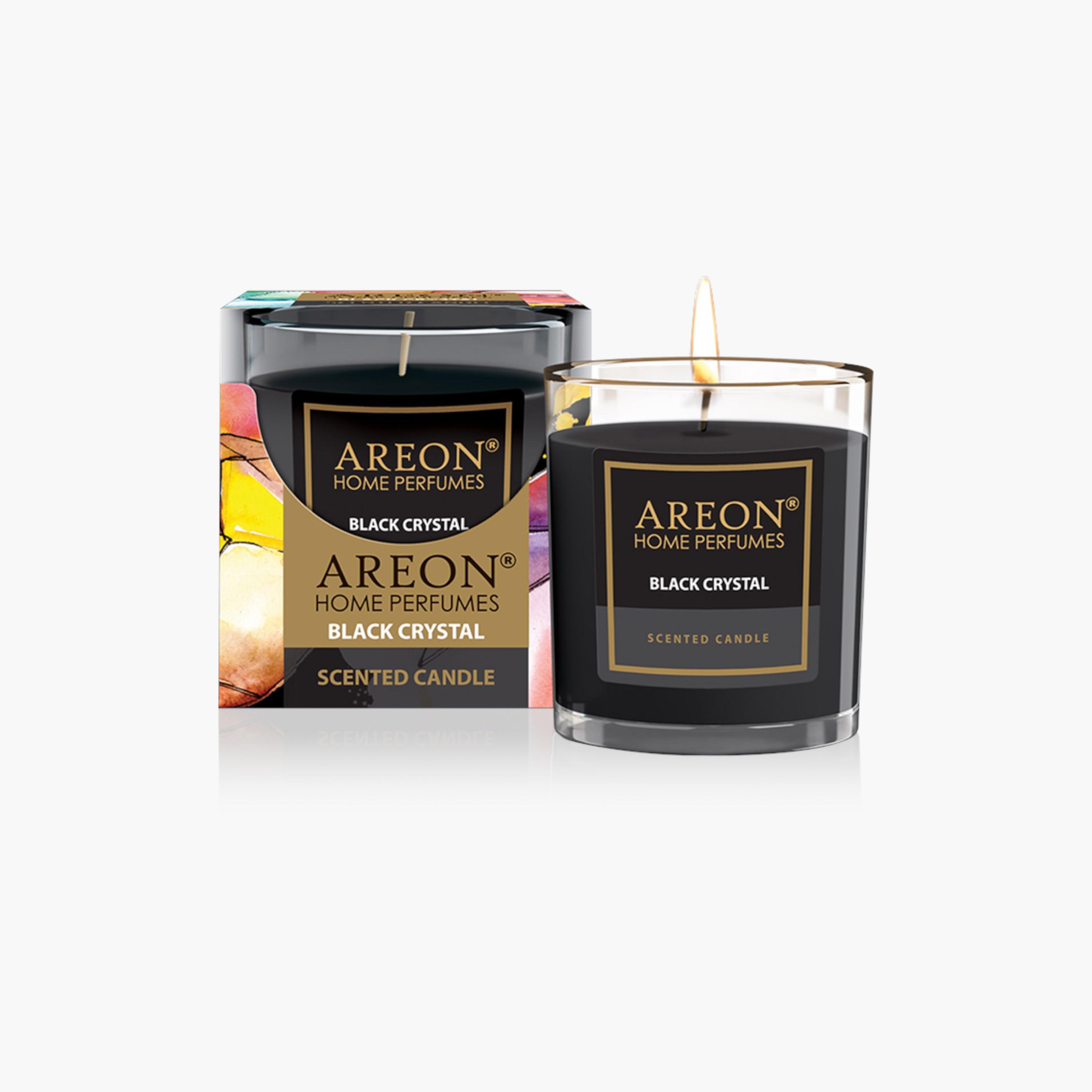 Areon 3-Piece Black Crystal Scented Jar Candle Set - 185 gms-household-homefragrance-candles-image-2