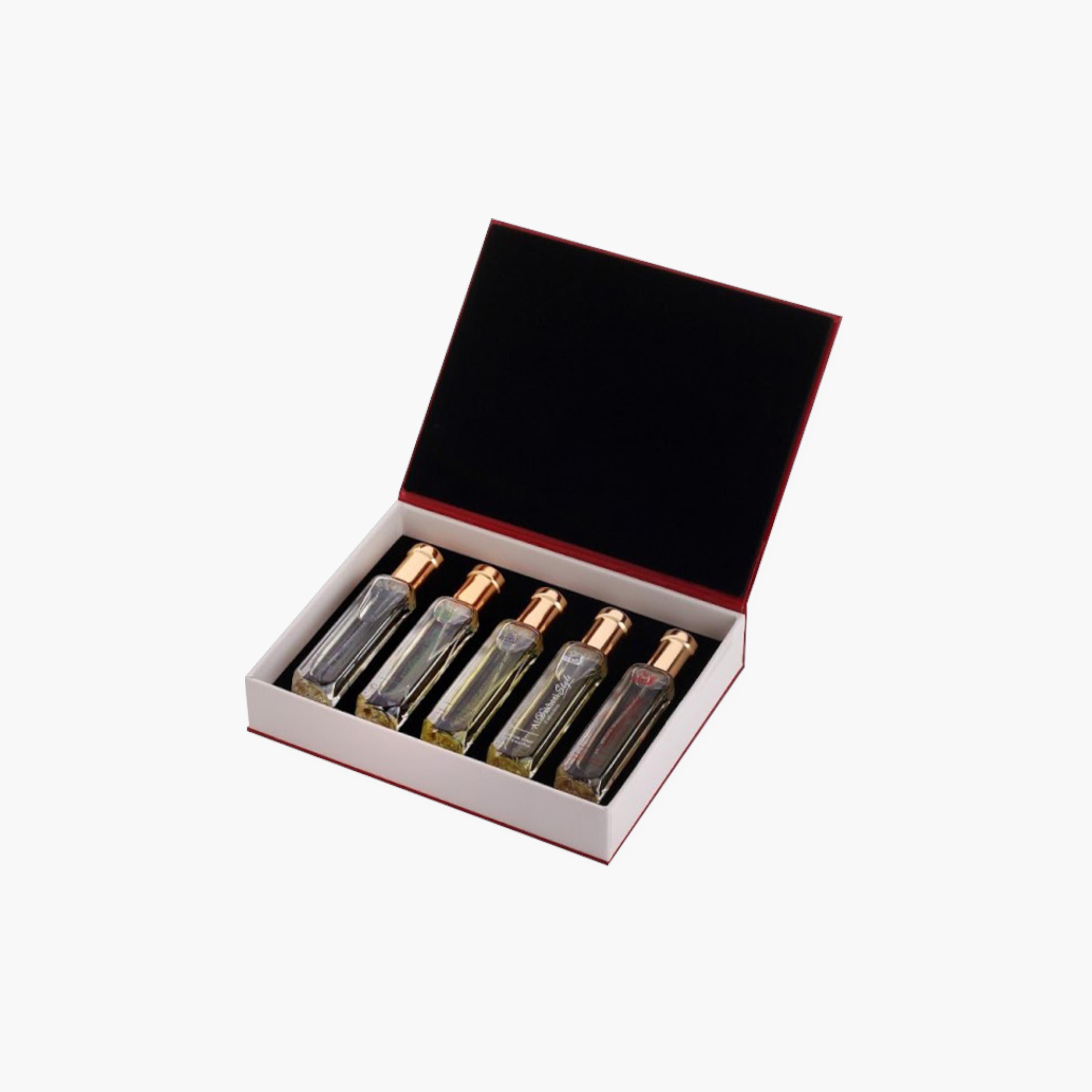 Al Dakheel Oud 5-Piece Style Perfume Set - 10 ml-beautyandpersonalcare-giftsets-image-2