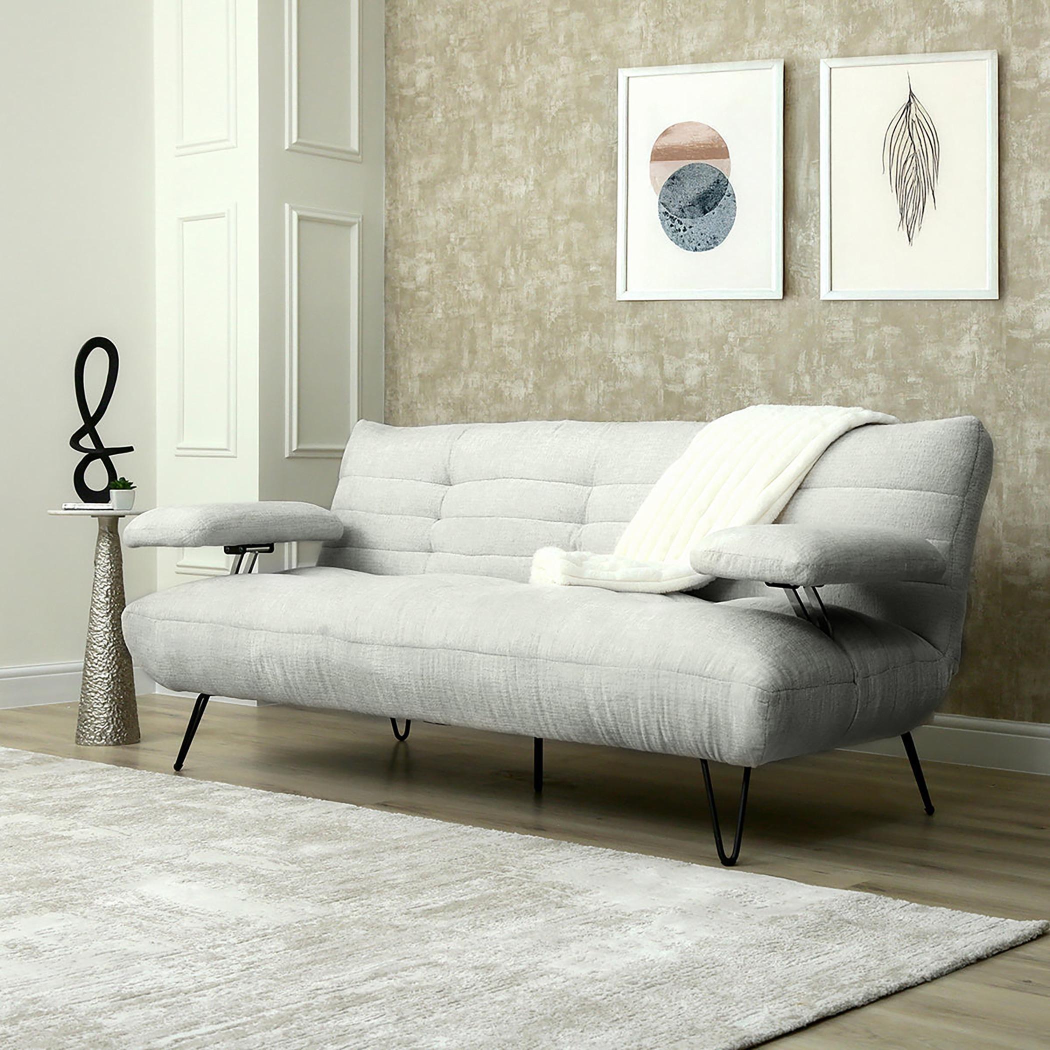 Calabria 3-Seater Fabric Sofa Bed