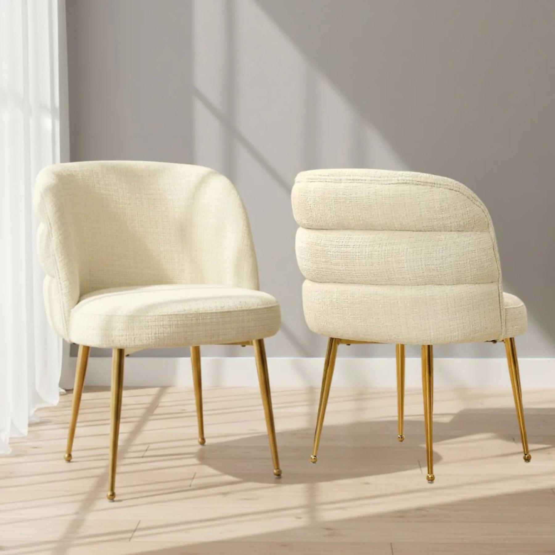 Dania Fabric Dining Chair - Set of 2