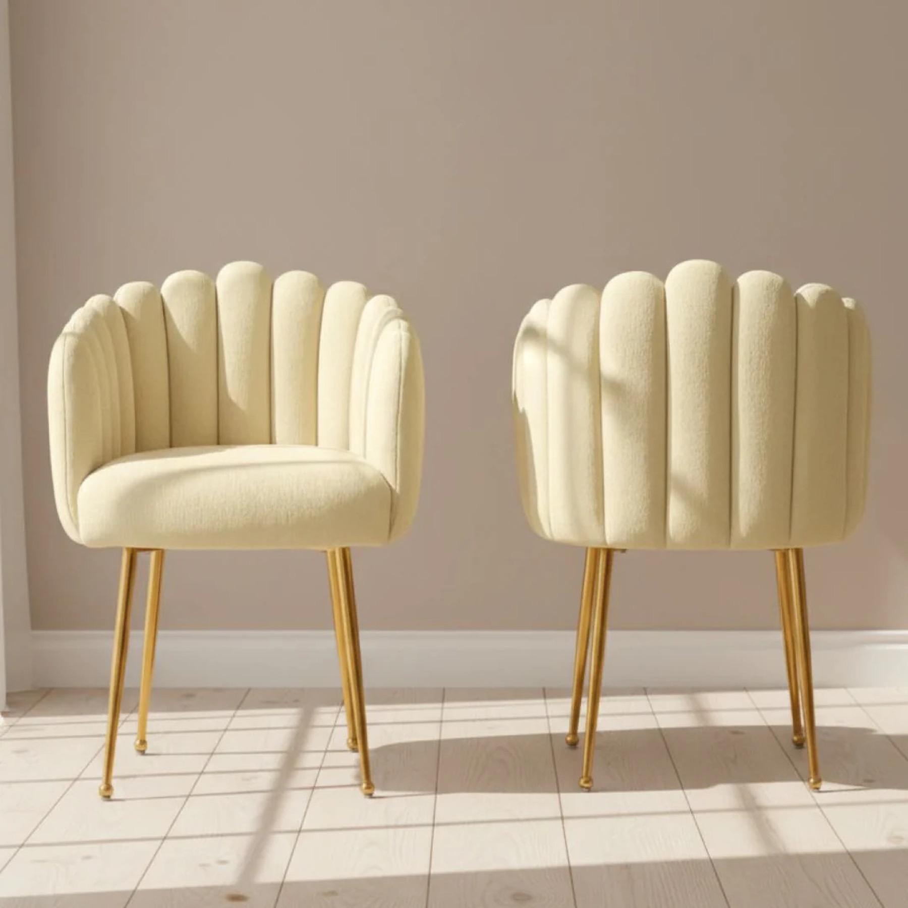 Veneto Fabric Dining Chair - Set of 2