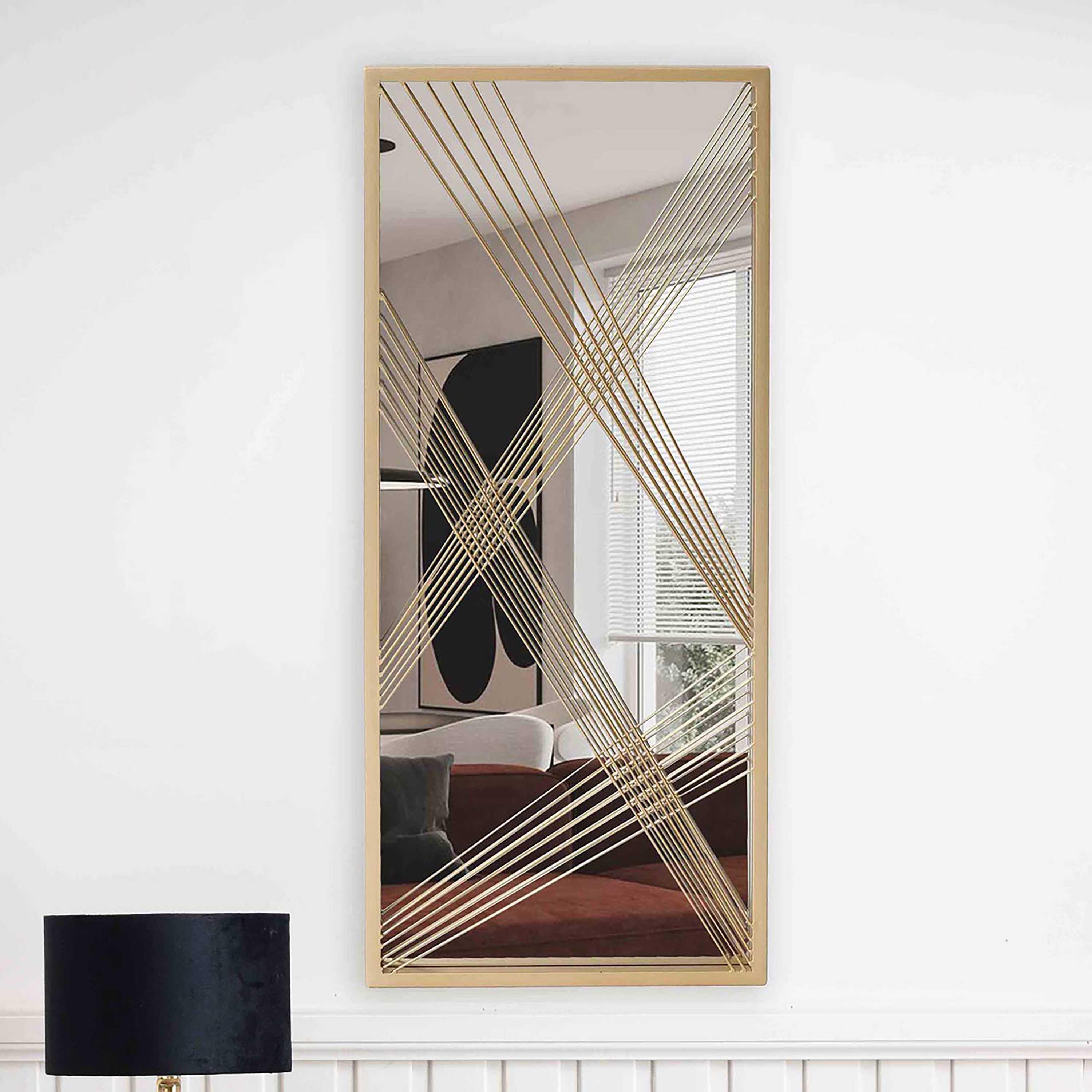 Vanity Living Wall Mirror - 81x33 cm