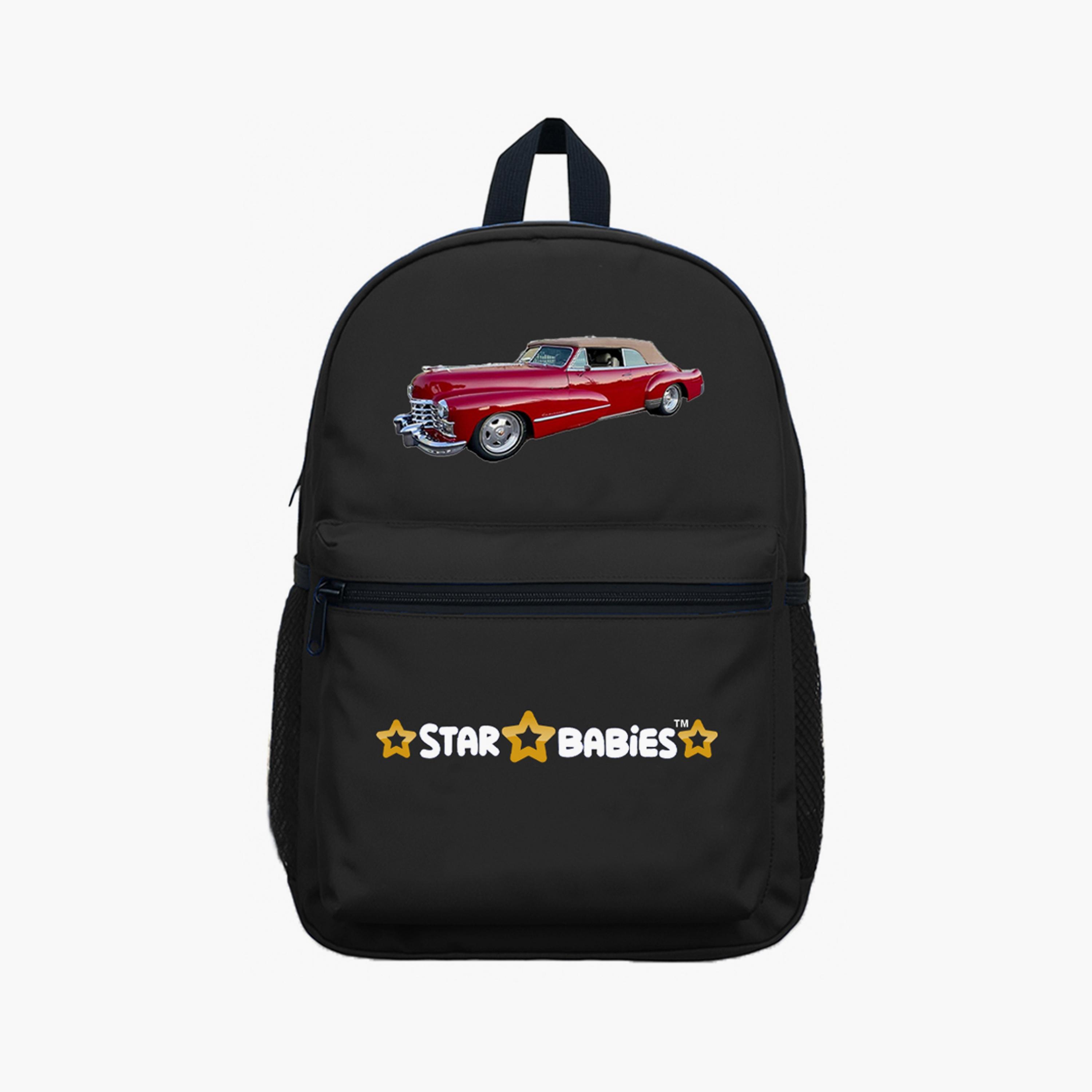 Star Babies Retro Car Print Backpack - 16inch-school-bagsandbackpacks-backpacks-image-1