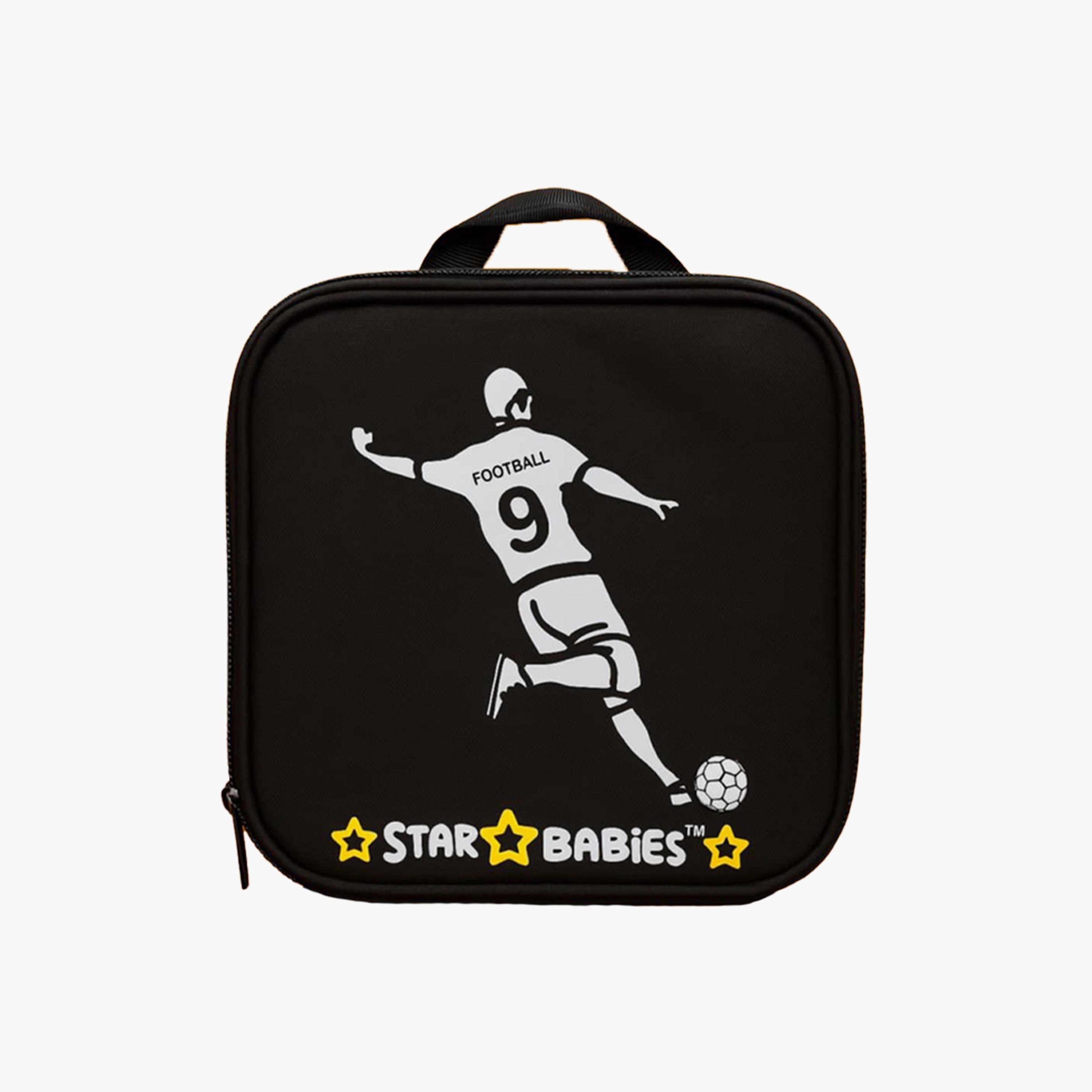 حقيبة غداء مطبوعة برسومات كرة قدم من ستار بيبيز-school-lunchessentials-lunchbags-image-1