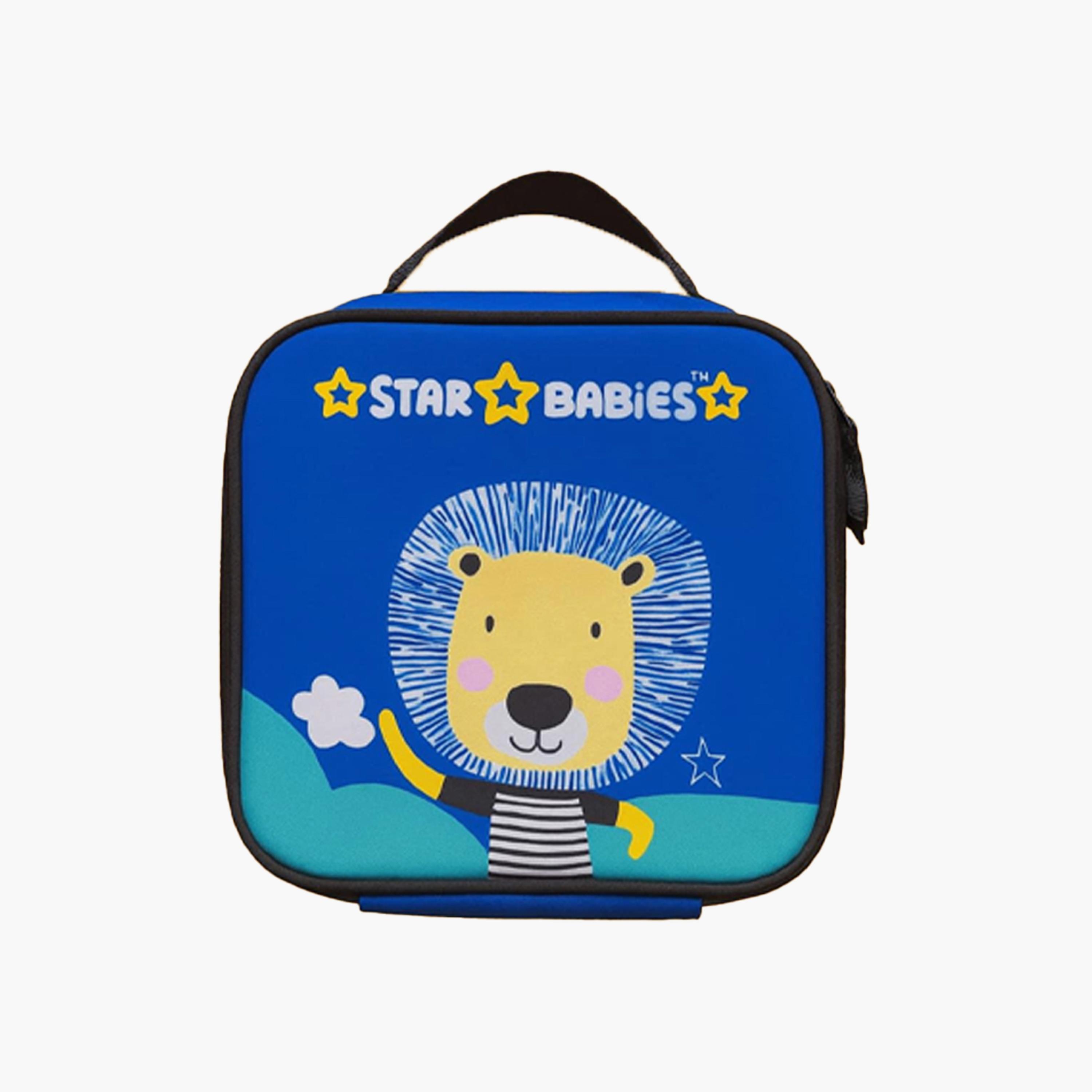 حقيبة غداء بطبعة أسد شجاع من ستار بيبيز-school-lunchessentials-lunchbags-image-1