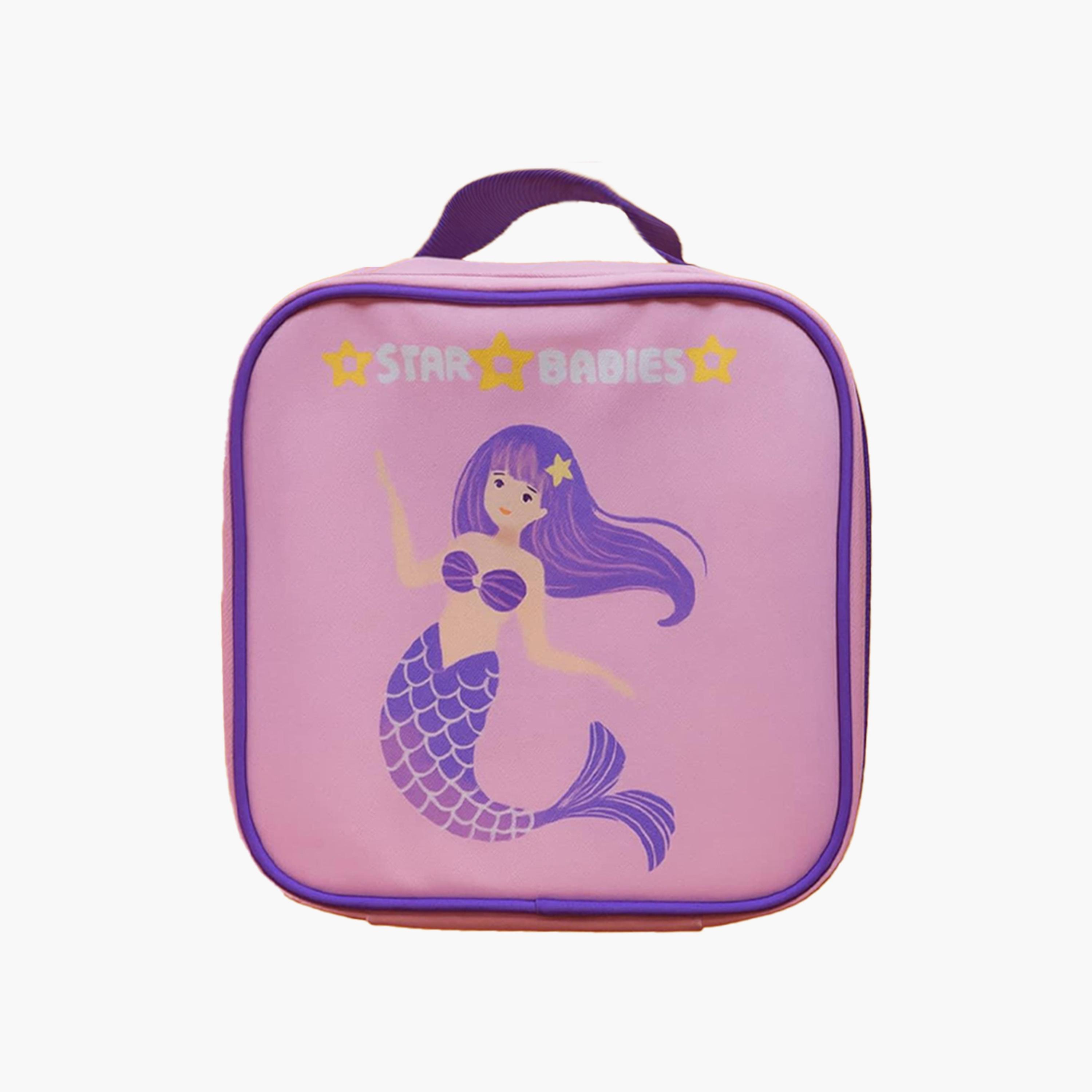 حقيبة غداء بطبعة حورية البحر الصغيرة من ستار بيبيز-school-lunchessentials-lunchbags-image-1