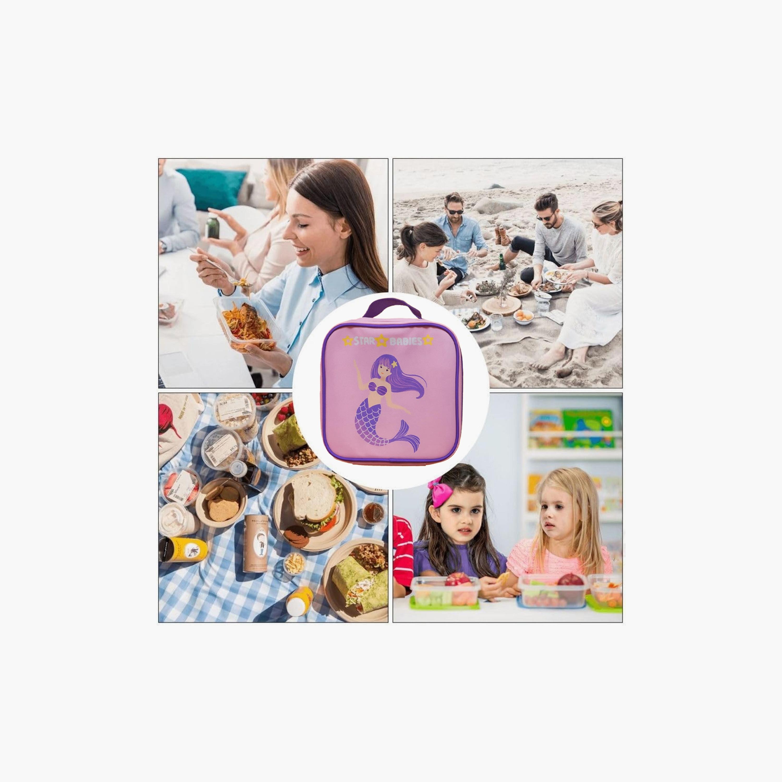 حقيبة غداء بطبعة حورية البحر الصغيرة من ستار بيبيز-school-lunchessentials-lunchbags-image-7