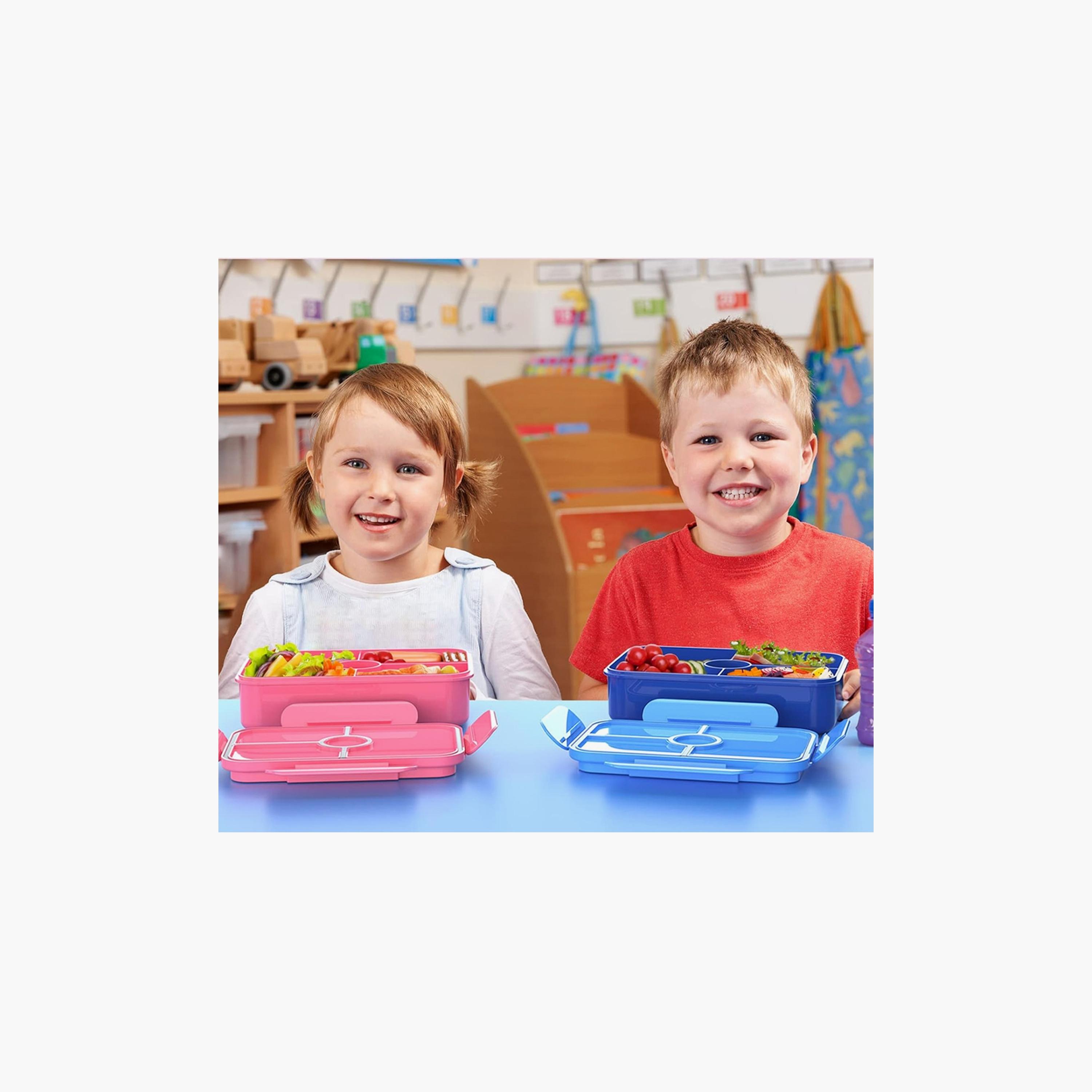 Star Babies Little Mermaid Print Lunch Box with Spork - 998ml-school-lunchessentials-lunchboxes-image-6