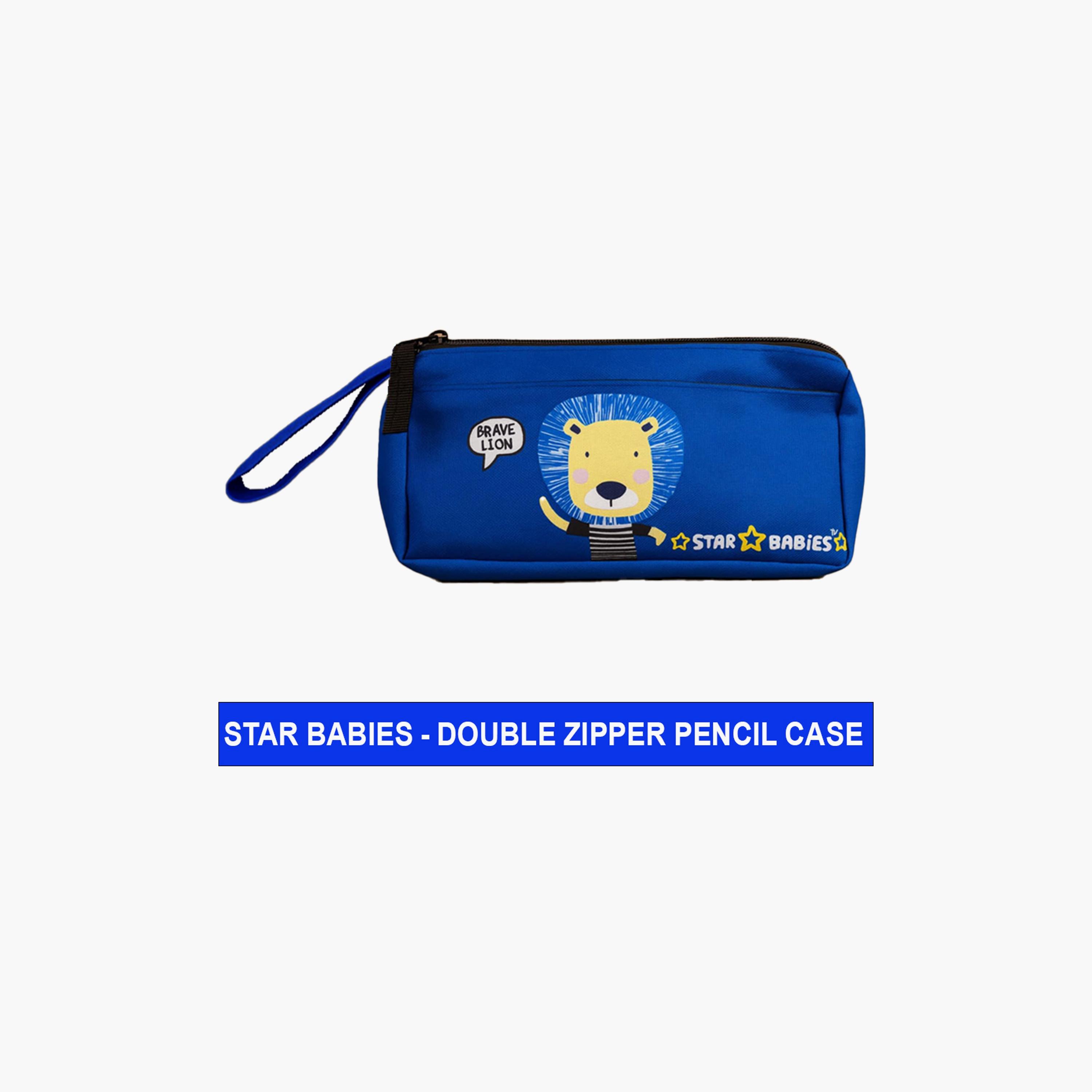 Star Babies Brave Lion Print Pencil Case-school-stationery-pencilcases-image-2