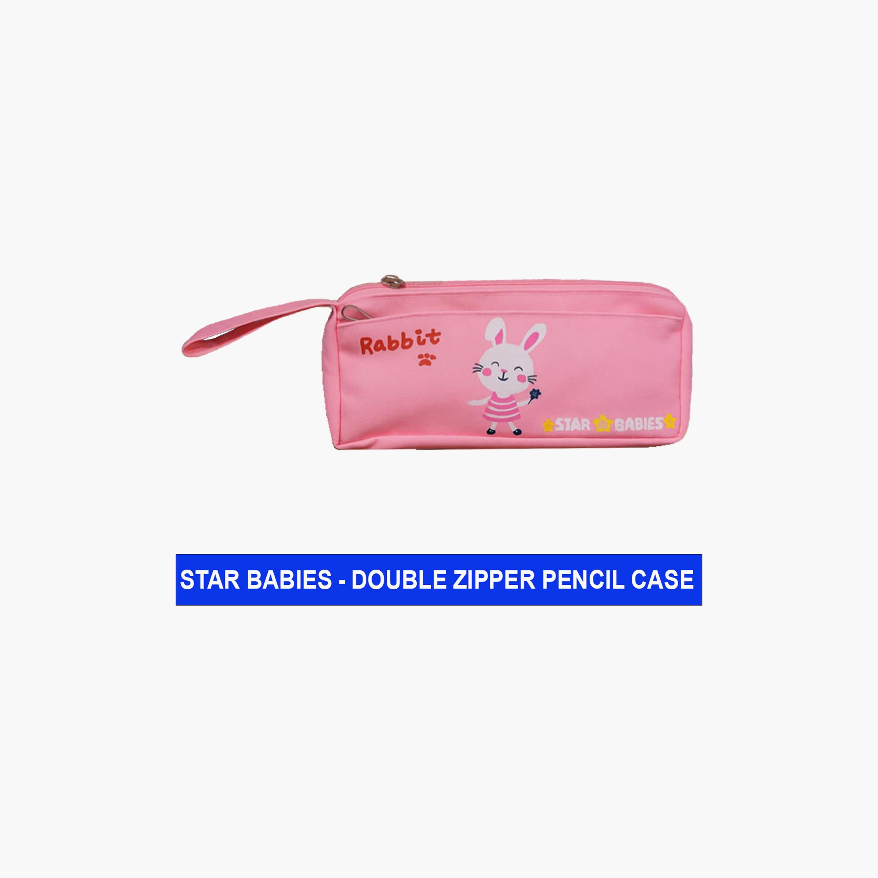 Star Babies Cute Rabbit Print Pencil Case-school-stationery-pencilcases-image-2