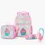 طقم شنطة ظهر 17 بوصة 4 قطع بطبعات كوبكيك مع سماعة بلوتوث وشنطة غداء - إيزي كيدز -  32x15x44 سم-InfluencerCodes_Ramadan26_All_20012026-image-7