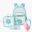 Eazy Kids Floral Print 4-Piece 18-inch Backpack with BT Headset and Lunch Bag Set - 32x15x45 cm-InfluencerCodes_Ramadan26_All_20012026-image-1