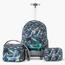 Eazy Kids T Rex 4-Piece 18-inch Trolley Backpack with Lunch Bag and Pencil Pouch Set - 32x20x45 cm-InfluencerCodes_Ramadan26_All_20012026-image-2