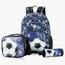 Eazy Kids Football 4-Piece 18-inch Backpack with Lunch Bag and Pencil Pouch Set - 31x19x45 cm-InfluencerCodes_Ramadan26_All_20012026-image-2
