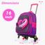 شنطة ظهر 16 بوصة مع ترولي لاف أند هاج من إيزي كيدز - 41x29x15 سم-InfluencerCodes_Ramadan26_All_20012026-image-1