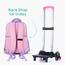 Nova Kids Butterfly 17.5-inch Backpack with Trolley - 45x20x32 cm-InfluencerCodes_Ramadan26_All_20012026-image-2