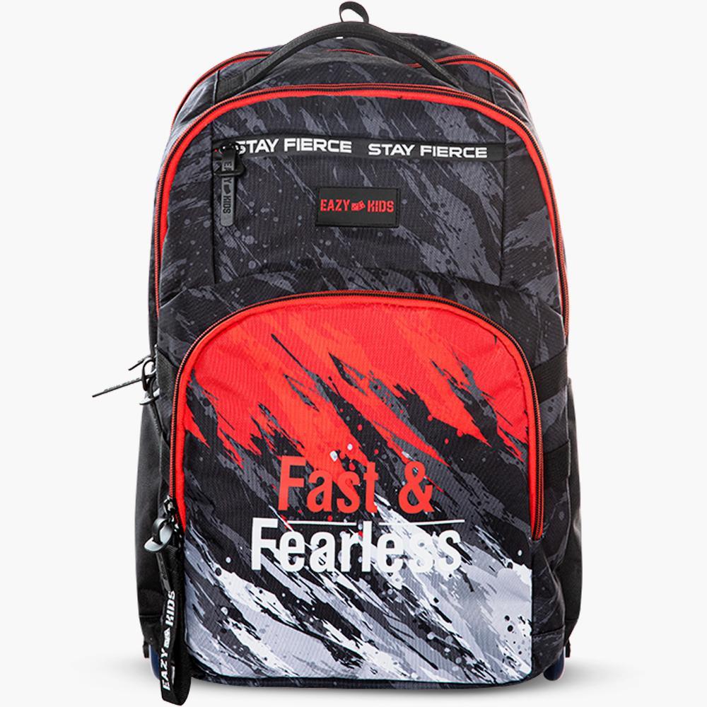 Eazy Kids Fast and Fearless 20-inch Backpack with Laptop Compartment - 50x32x20 cm