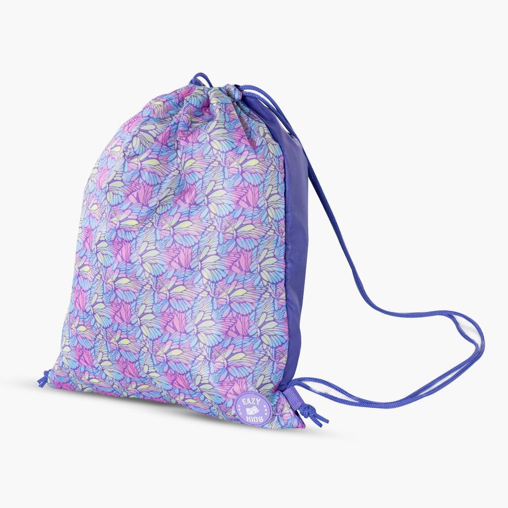Eazy Kids Butterfly Drawstring Bag - 34x40 cm