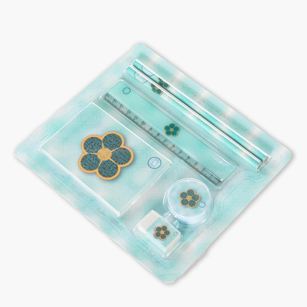 Eazy Kids Daisy Flower 6-Piece Stationary Set