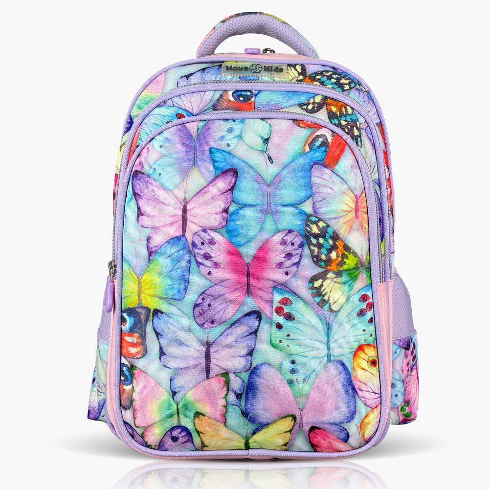 Nova Kids Butterfly 17.5-inch Backpack - 45x20x32 cm