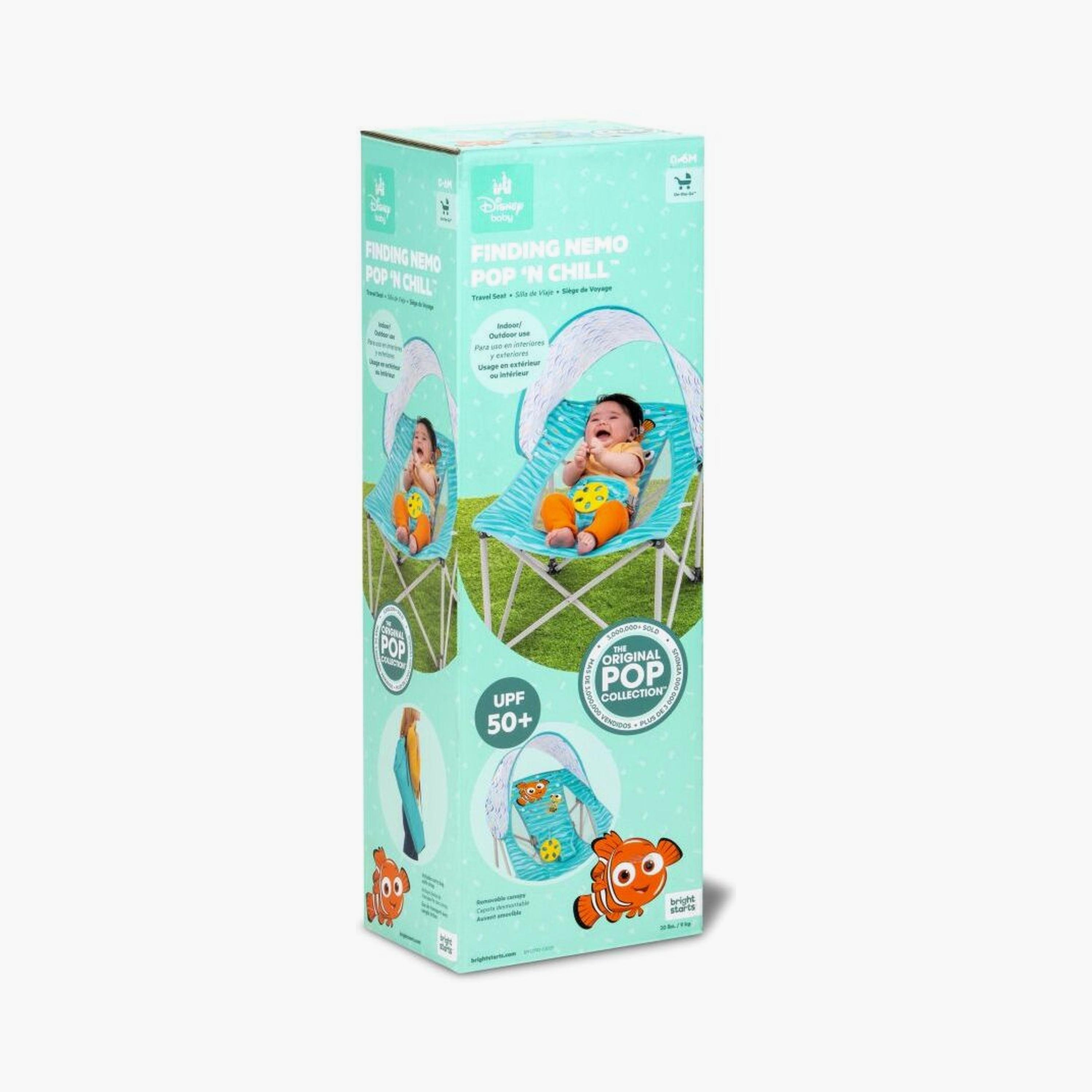 Bright Starts Disney Pop ‘N Chill Travel Seat - Finding Nemo-baby-nursery-toddlerbedding-image-2