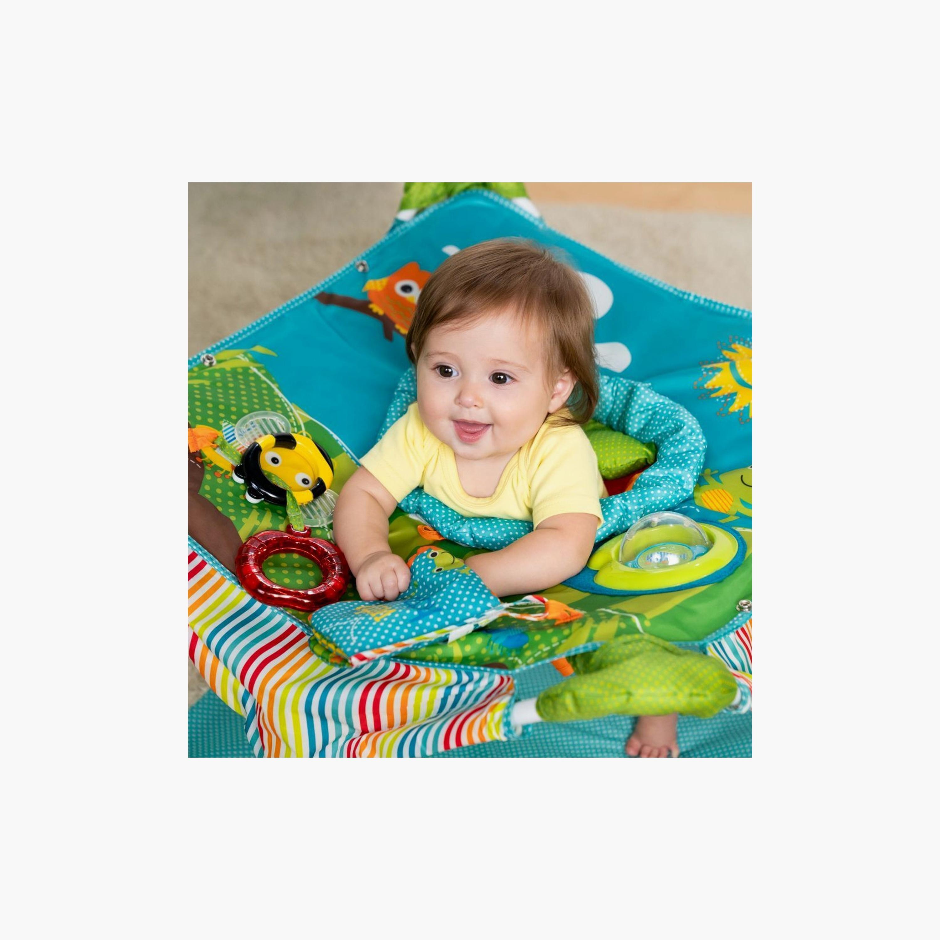 نطاطة أطفال محمولة بوب آن جمب غابة البومة من برايت ستارتس-baby-boys-clothing-jumpersandcardigans-image-5