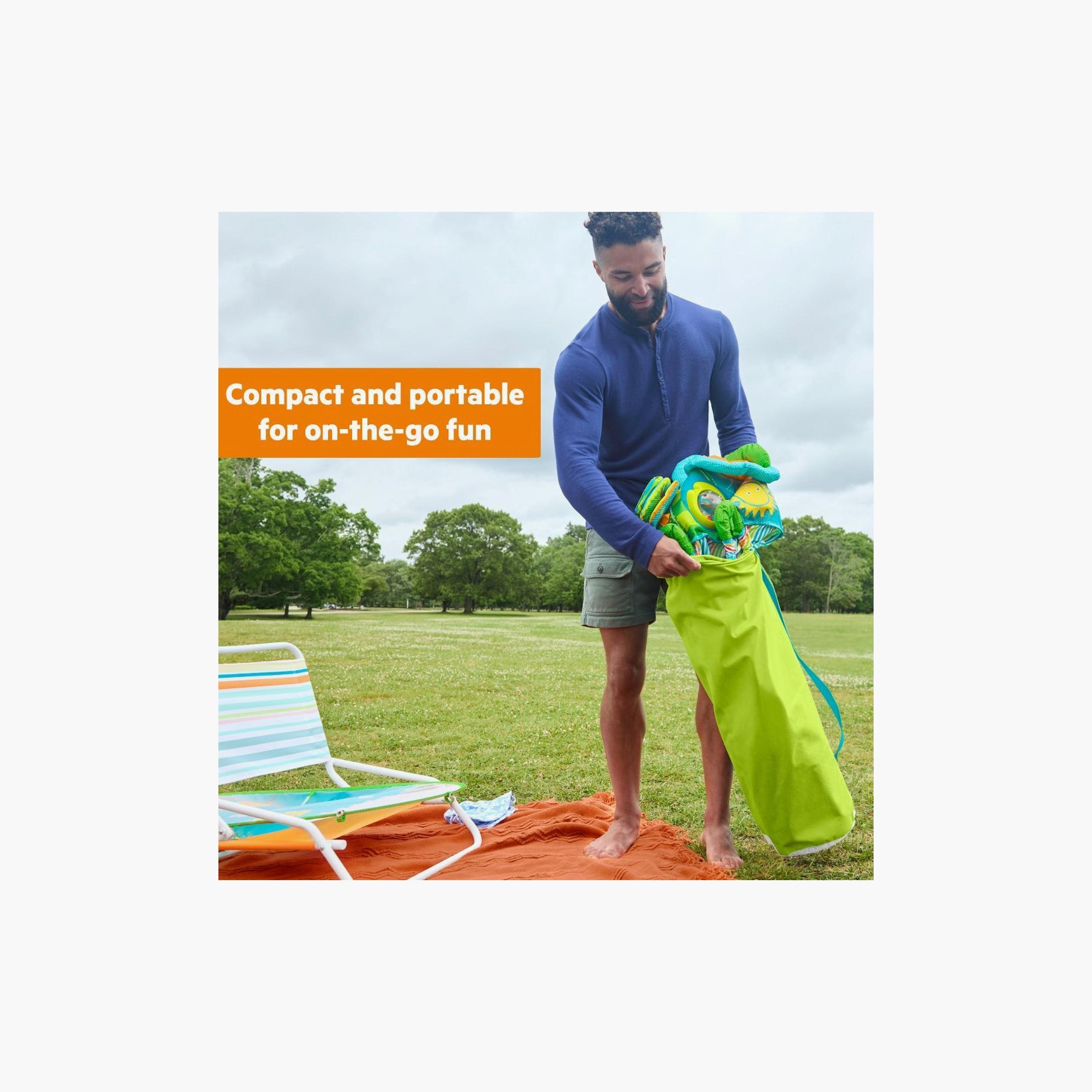 نطاطة أطفال محمولة بوب آن جمب غابة البومة من برايت ستارتس-baby-boys-clothing-jumpersandcardigans-image-2