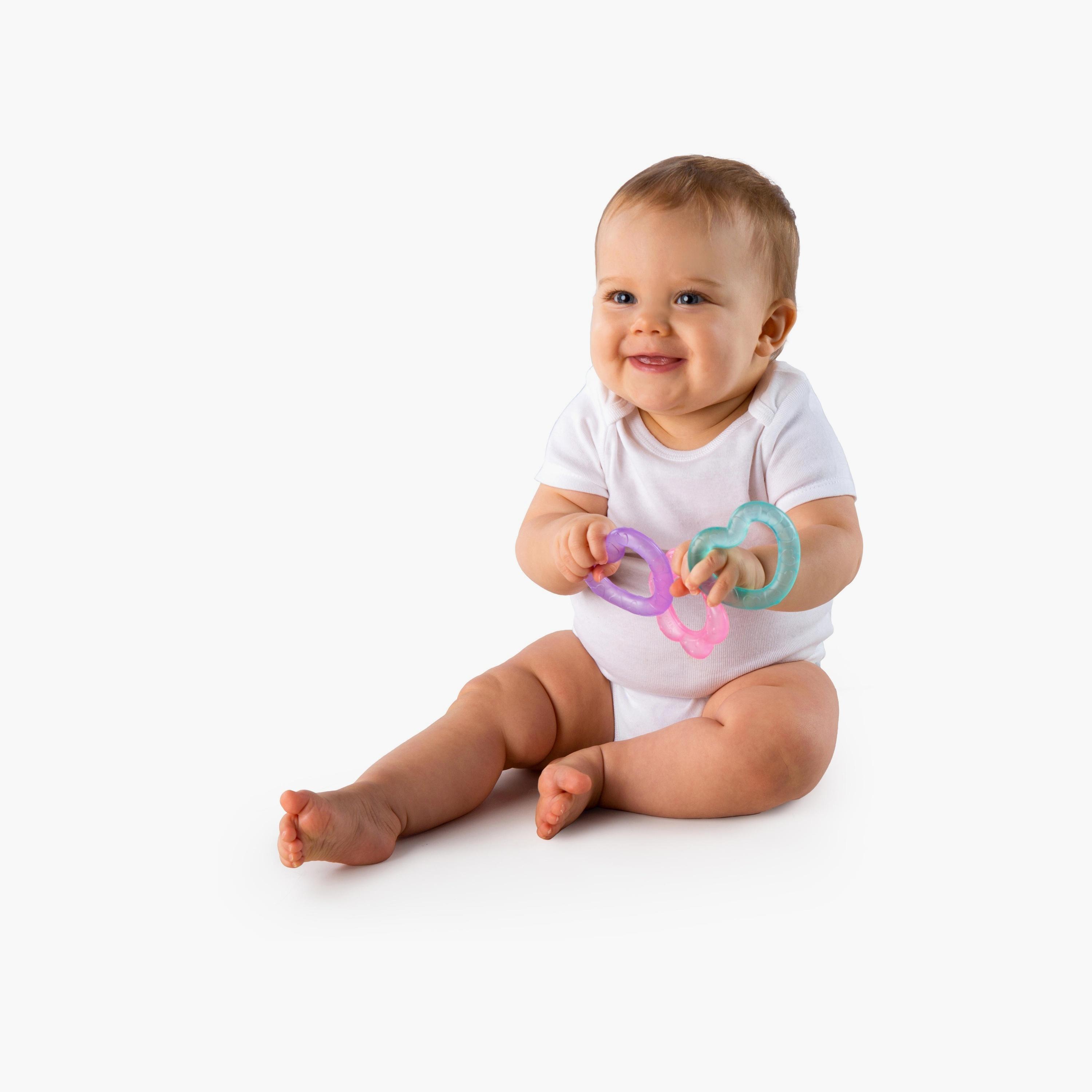 عضاضة تشيل آند تييث مملوءة بالماء وخالية من BPA من برايت ستارتس-baby-feeding-teethers-image-1