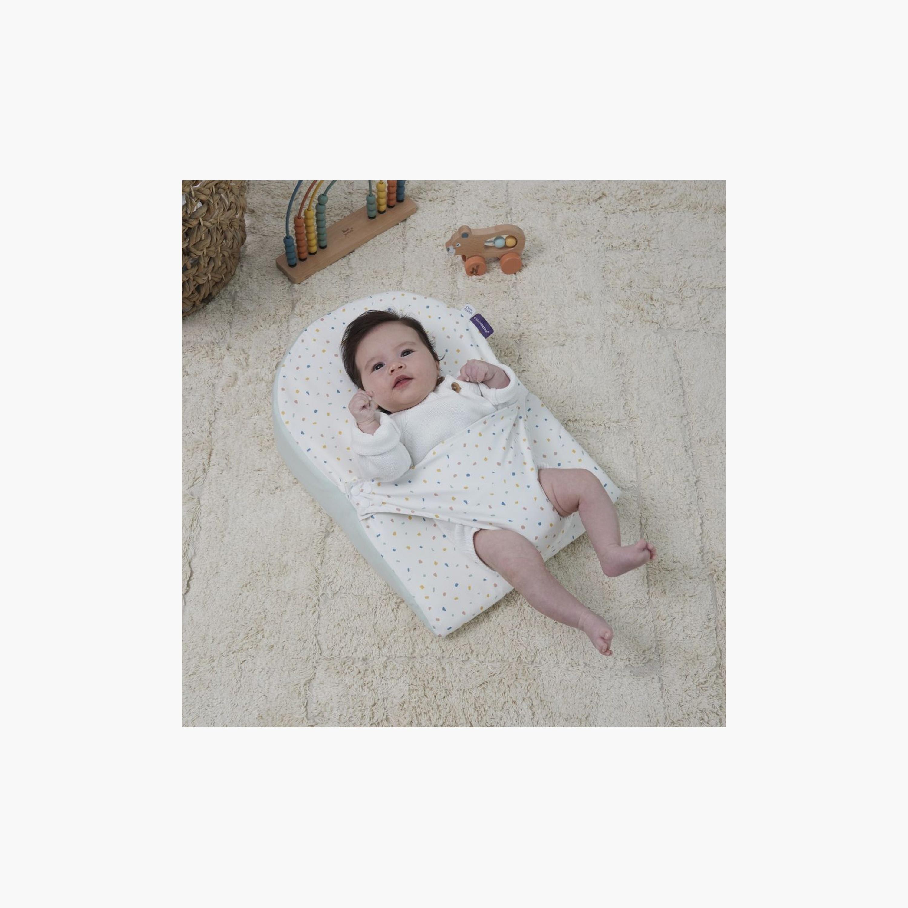 Clevamama Terrazo Printed ClevaFoam Reflux Wedge-baby-nursery-babybedding-image-2