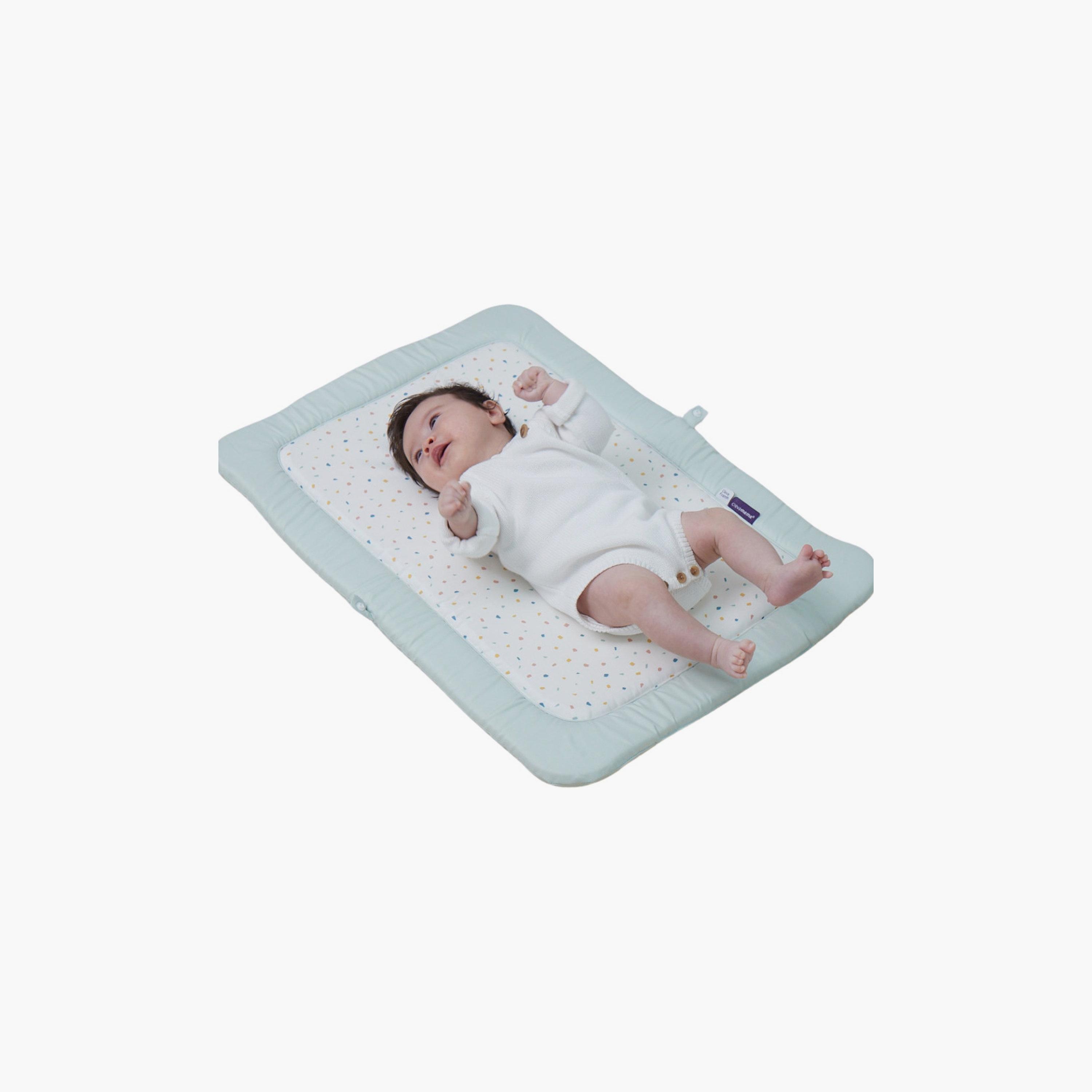 Clevamama Terrazzo Printed Newborn Tummy Time Mat-baby-infantactivity-playpensandplaymats-image-4