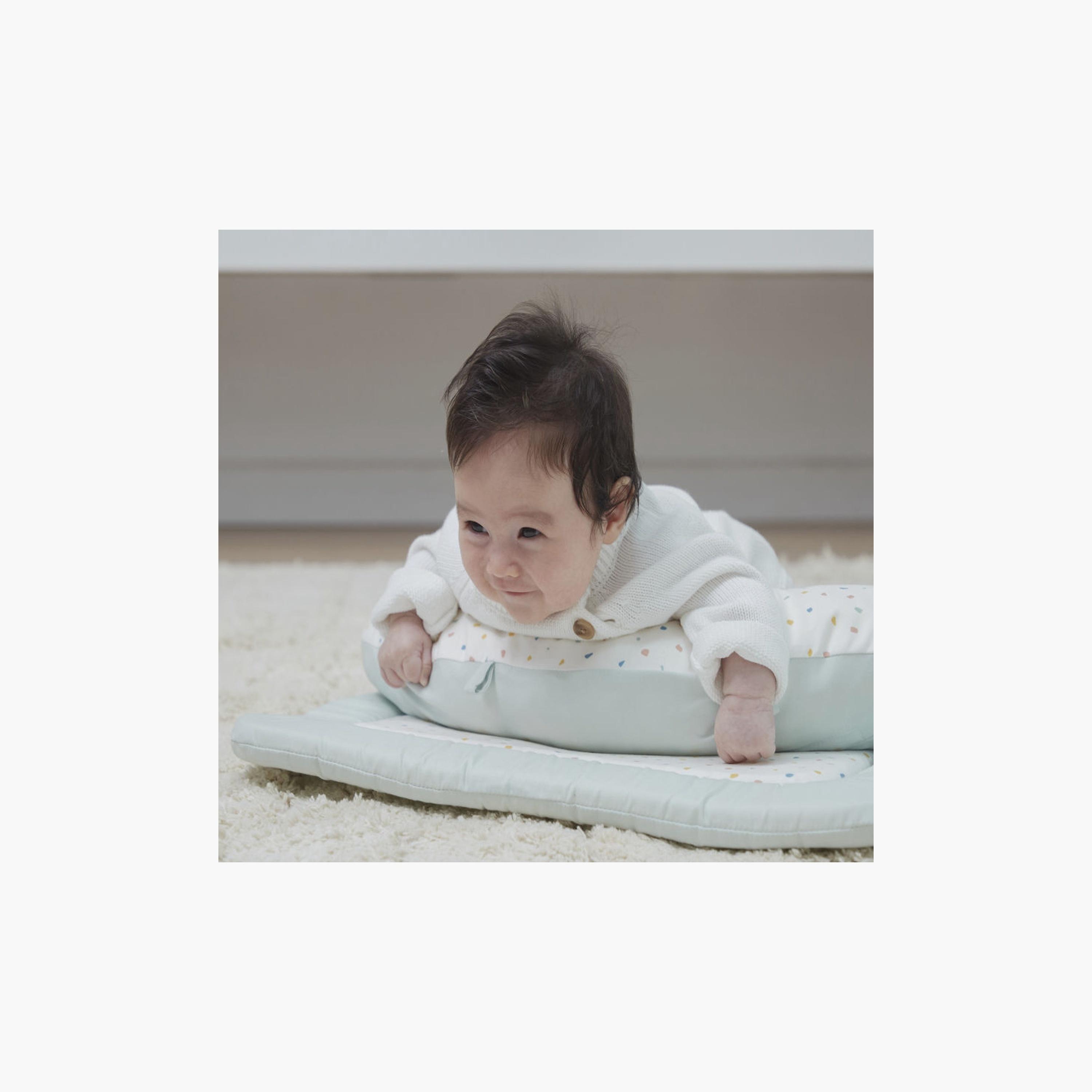Clevamama Terrazzo Printed Newborn Tummy Time Mat-baby-infantactivity-playpensandplaymats-image-5