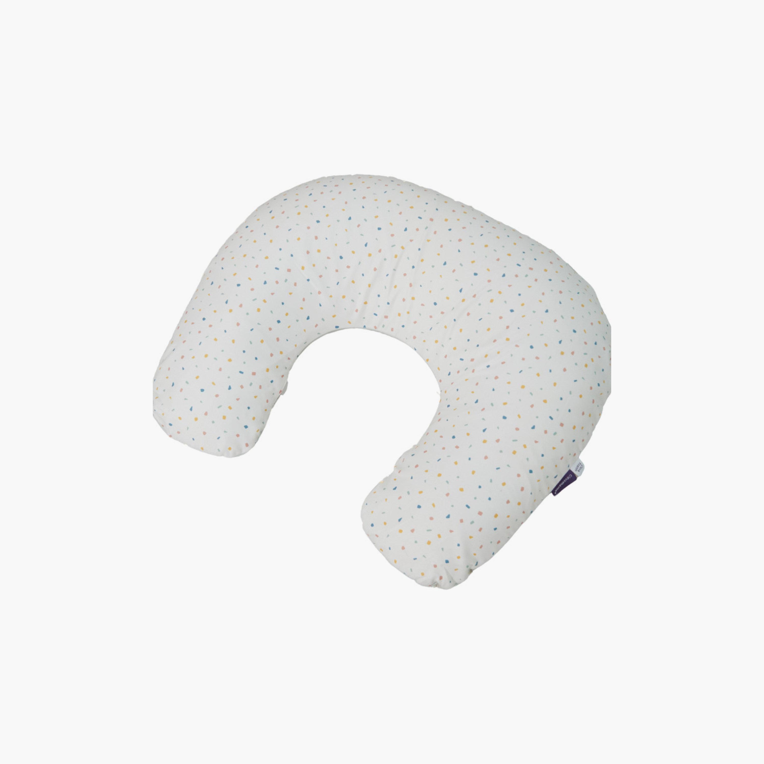 Clevamama Terrazzo Printed ClevaCushion Nursing Pillow & Baby Nest-baby-feeding-breastfeedingandcare-image-3