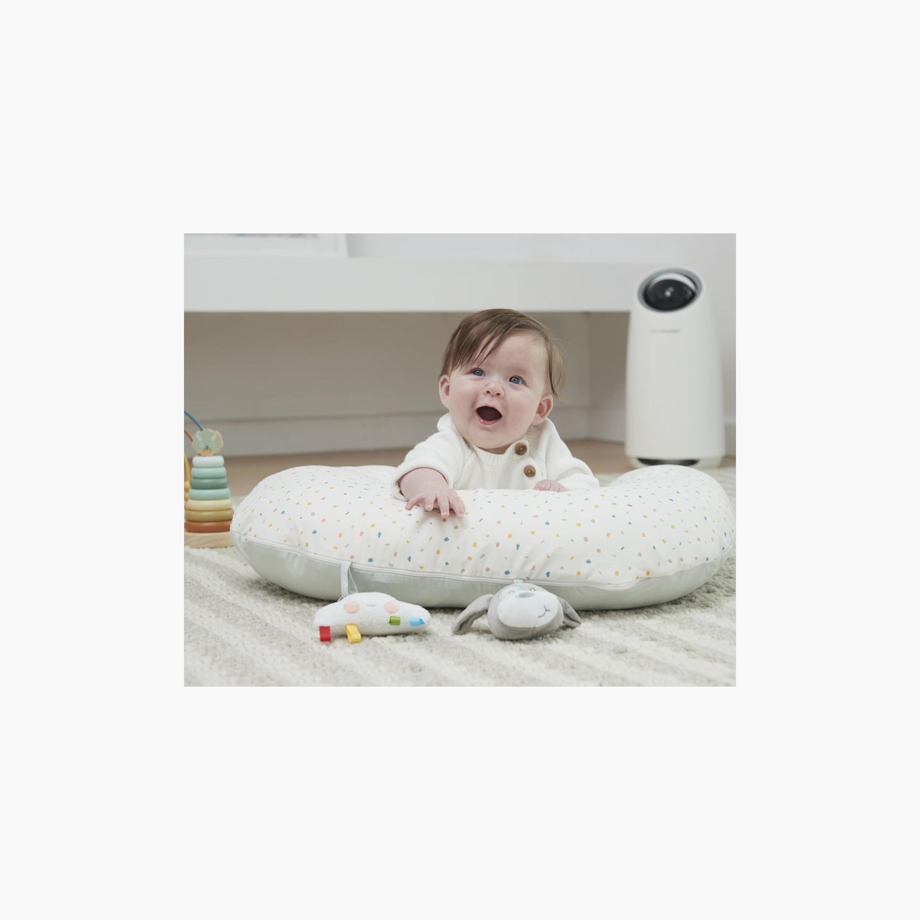 Clevamama Terrazzo Printed ClevaCushion Nursing Pillow & Baby Nest-baby-feeding-breastfeedingandcare-image-6