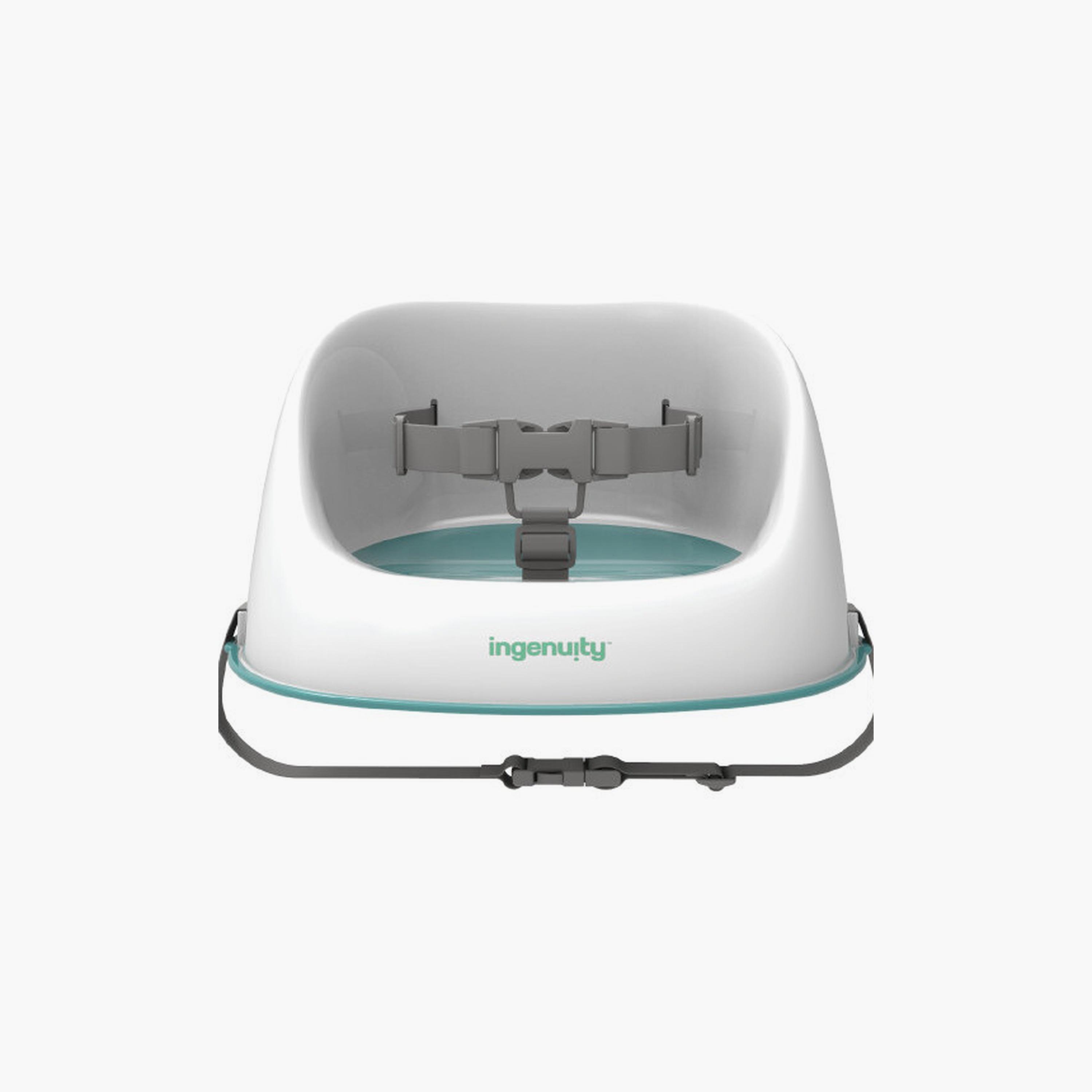 Ingenuity Simplicity Booster Seat - Blue-baby-feeding-highchairsandboosters-image-1