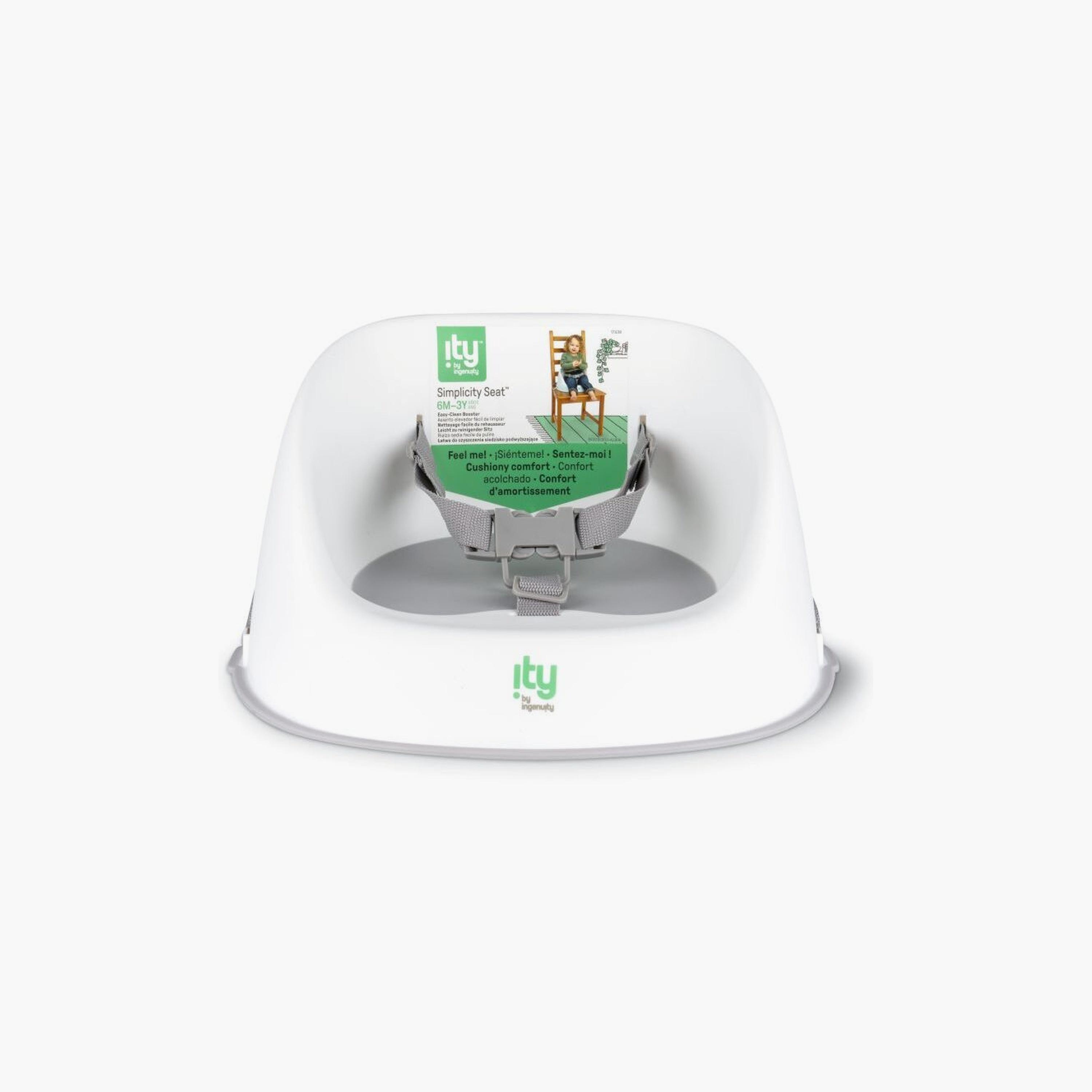 Ingenuity Simplicity Booster – Grey-baby-feeding-highchairsandboosters-image-2