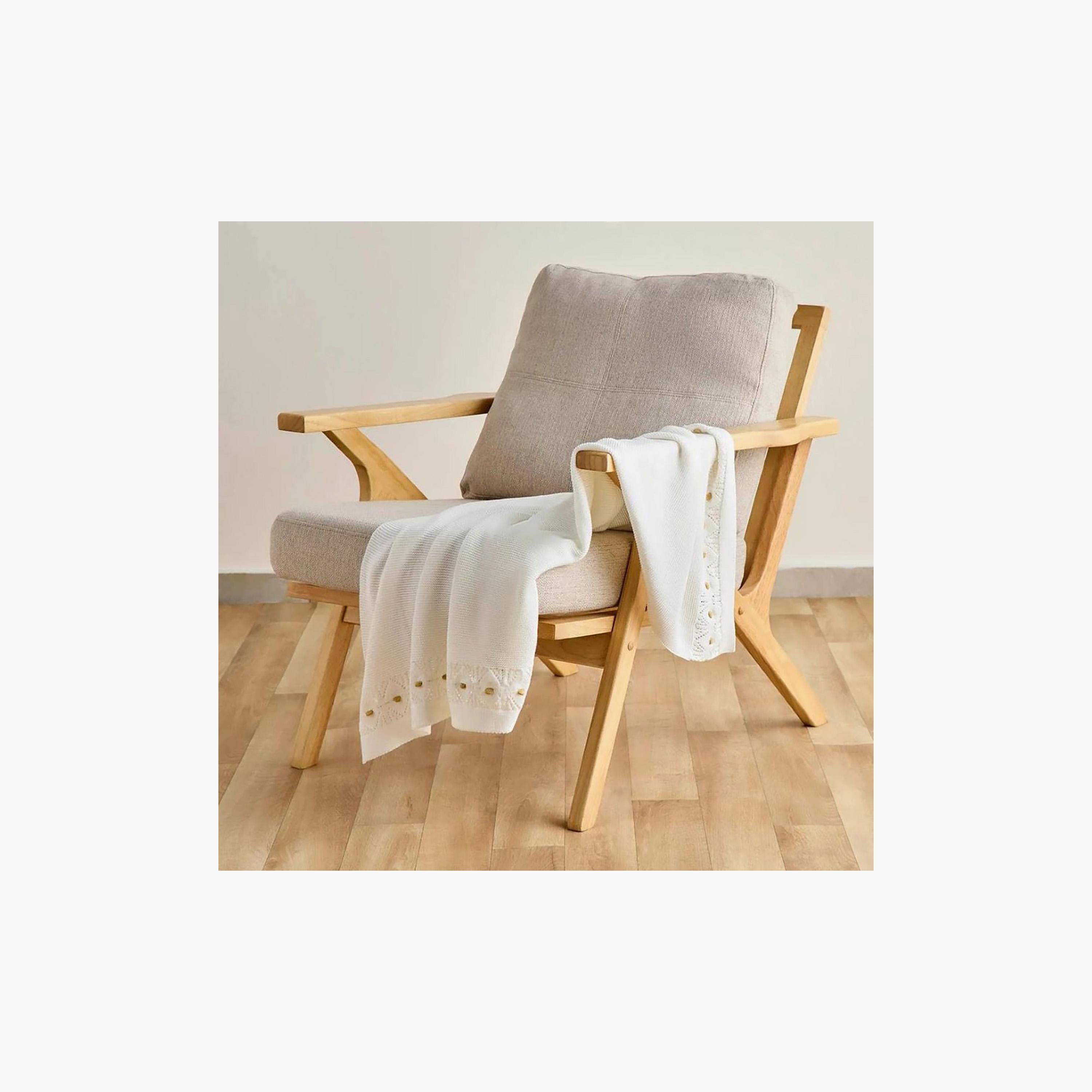 Nini Baby Organic Cotton Knitted Blanket - Snow White-baby-nursery-blanketsandswaddles-blanketsandquilts-image-3