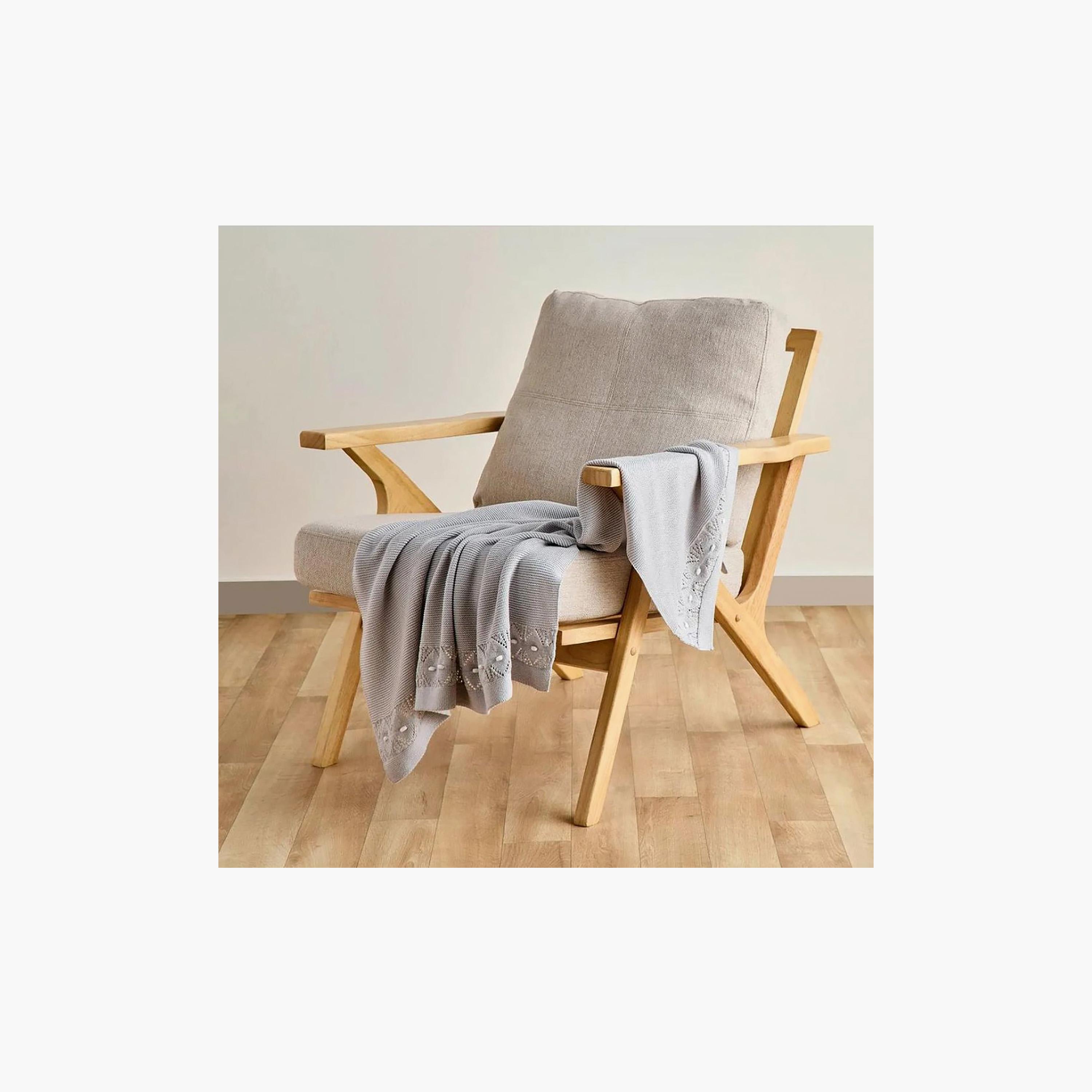 Nini Baby Organic Cotton Knitted Blanket - Mist Grey-baby-nursery-blanketsandswaddles-blanketsandquilts-image-3