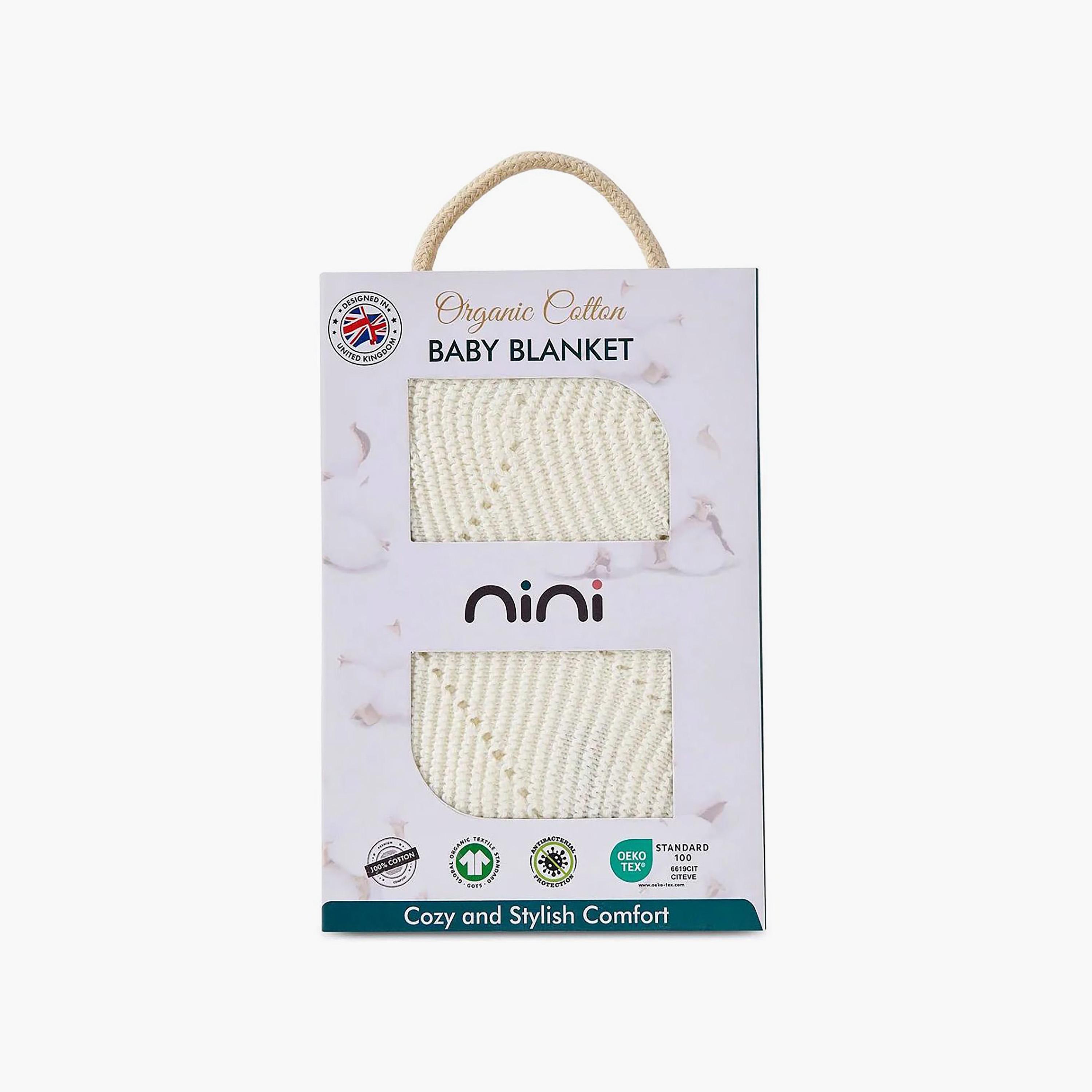 Nini Baby Organic Cotton Knitted Blanket - White-baby-nursery-blanketsandswaddles-blanketsandquilts-image-10