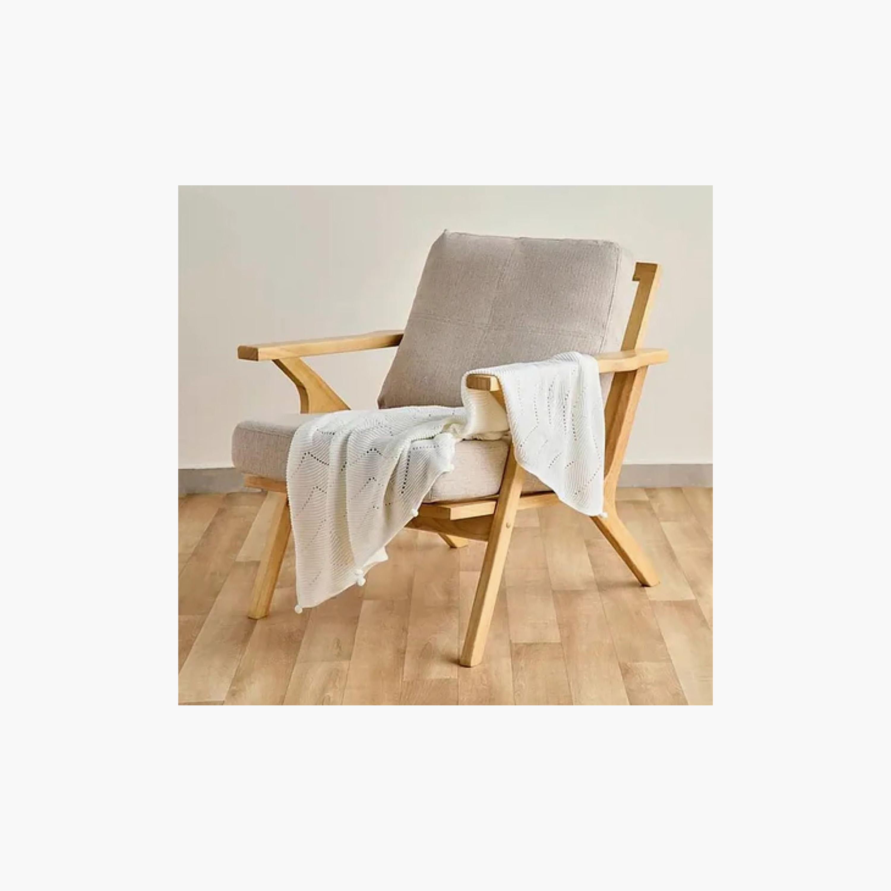 Nini Baby Organic Cotton Knitted Blanket - White-baby-nursery-blanketsandswaddles-blanketsandquilts-image-3