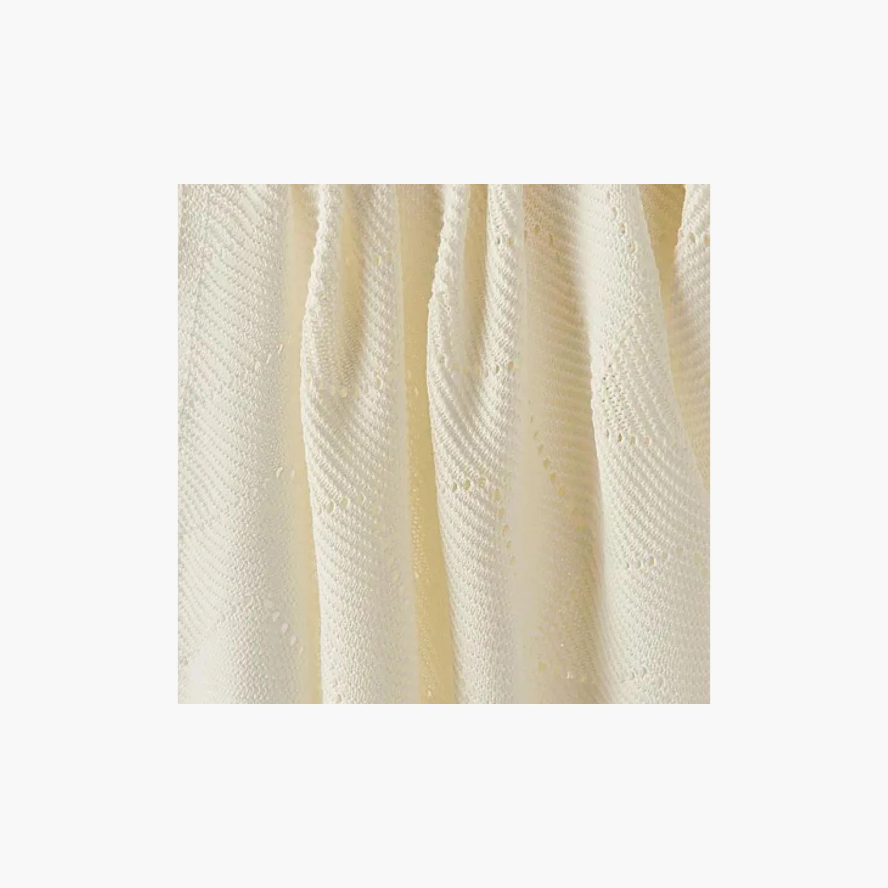 Nini Baby Organic Cotton Knitted Blanket - White-baby-nursery-blanketsandswaddles-blanketsandquilts-image-5