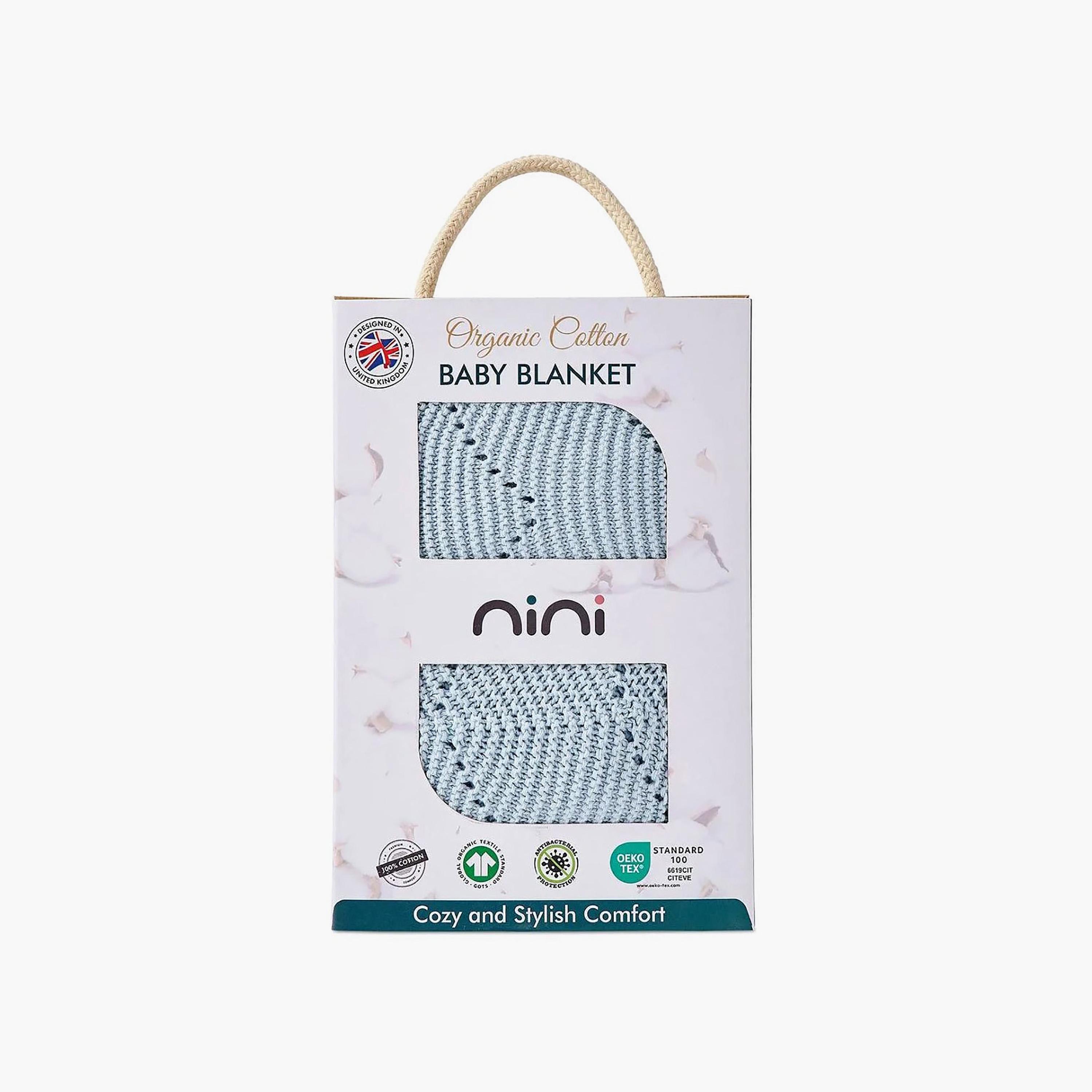 بطانية محبوكة من القطن العضوي أزرق بالاد من نيني بيبي-baby-nursery-blanketsandswaddles-blanketsandquilts-image-10