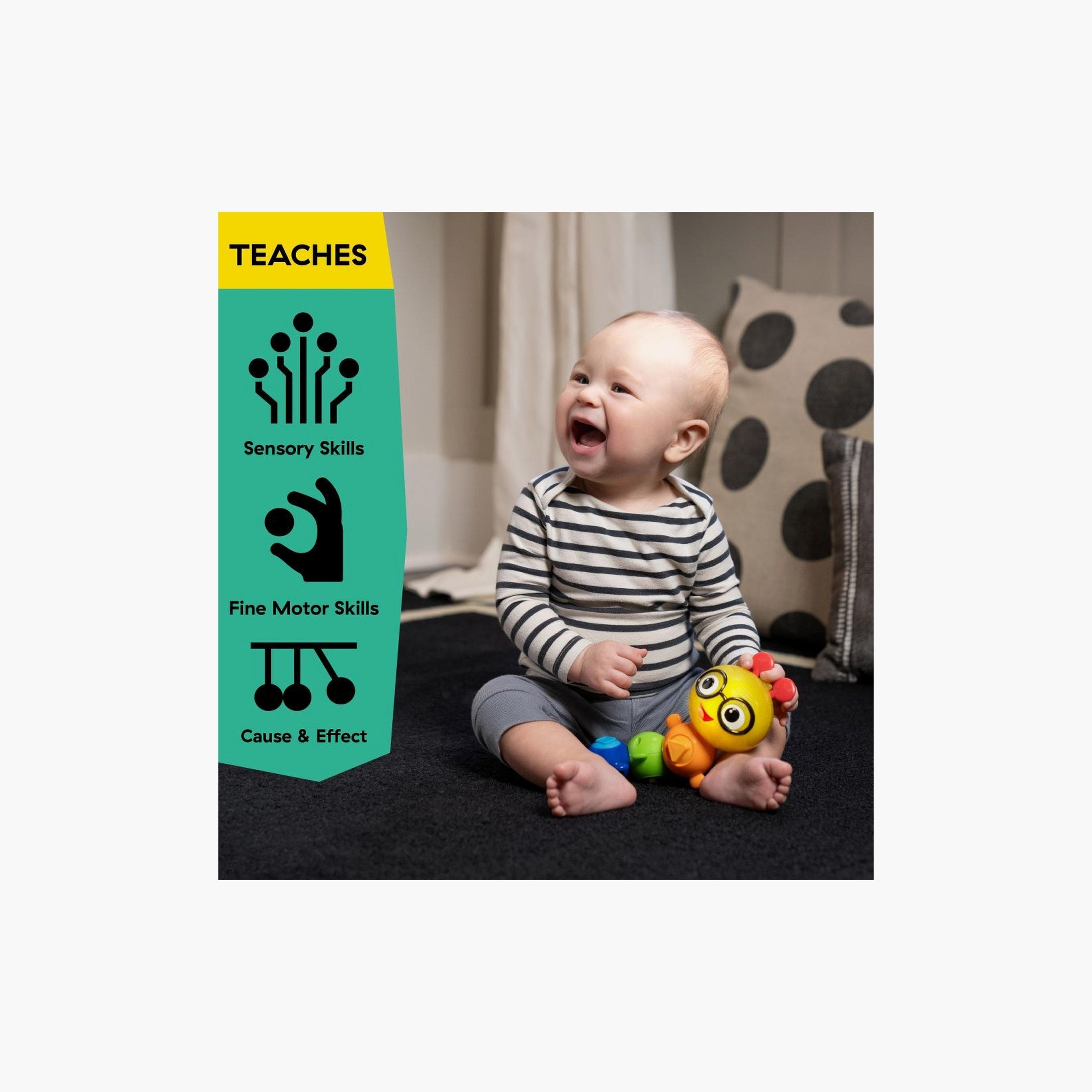 Baby Einstein Twist-a-Pal Cal Sensory Toy with Lights & Sounds-toys-babyandtoddlertoys-lightsandmusicaltoys-image-5